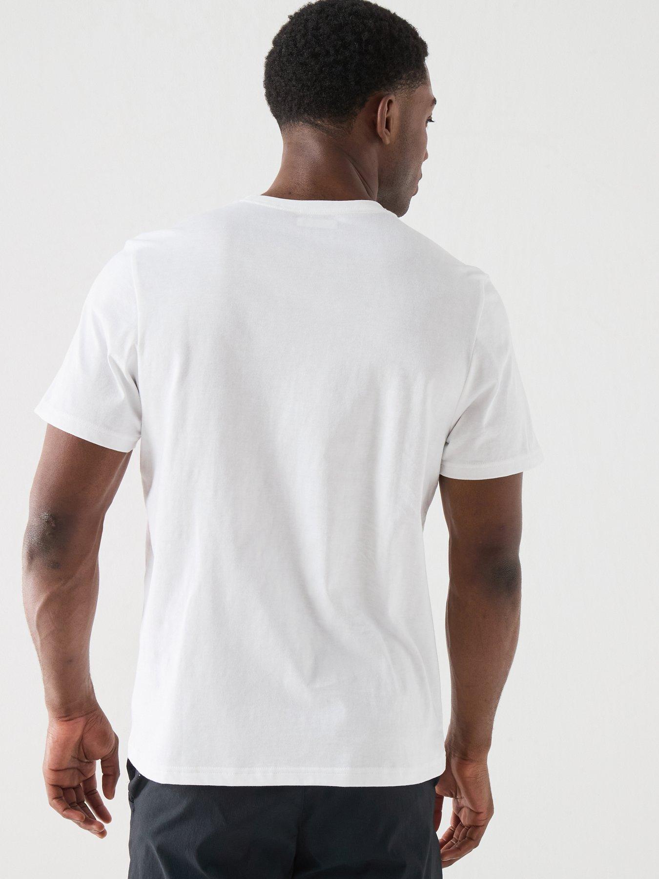 Image 2 of 4 of Columbia Mens Csc Basic Tee - White