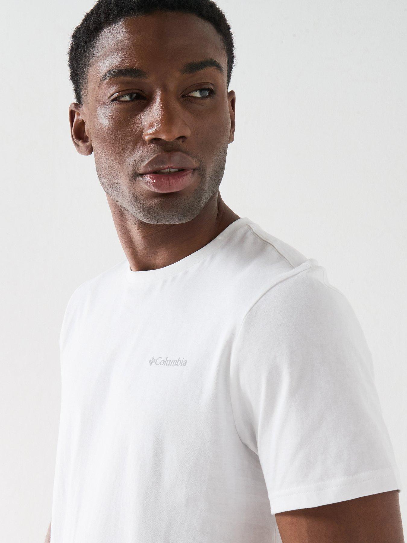Image 4 of 4 of Columbia Mens Csc Basic Tee - White