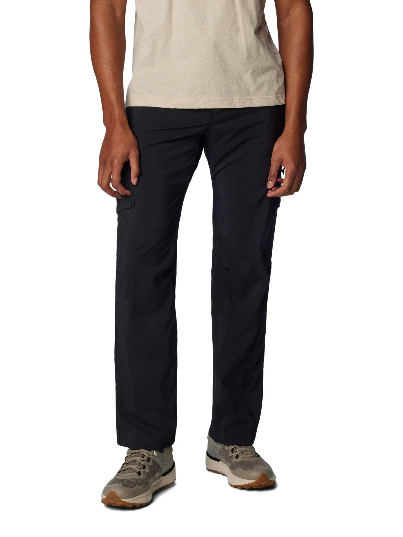 Columbia Mens Silver Ridge Utility Pants, Black, Size 32, Men