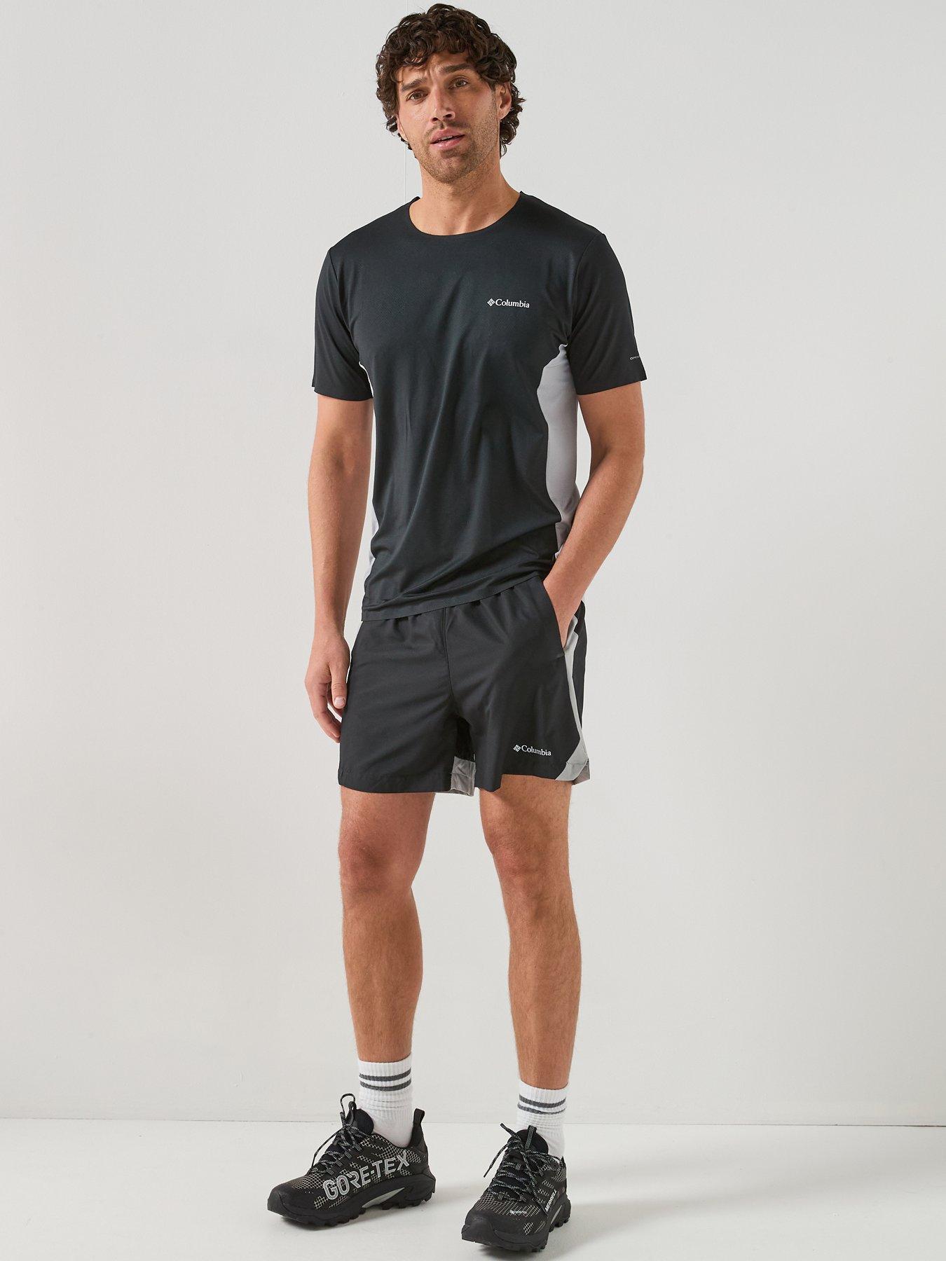Image 3 of 6 of Columbia Mens Three Pitch Shorts - Black