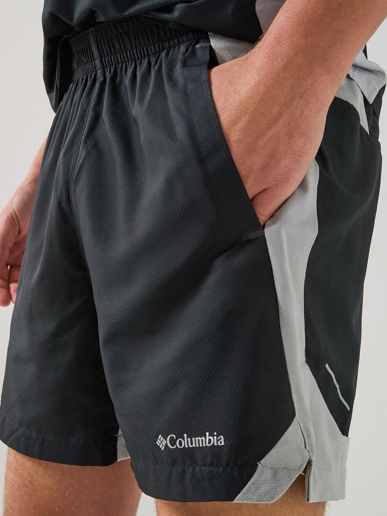 Image 4 of 6 of Columbia Mens Three Pitch Shorts - Black