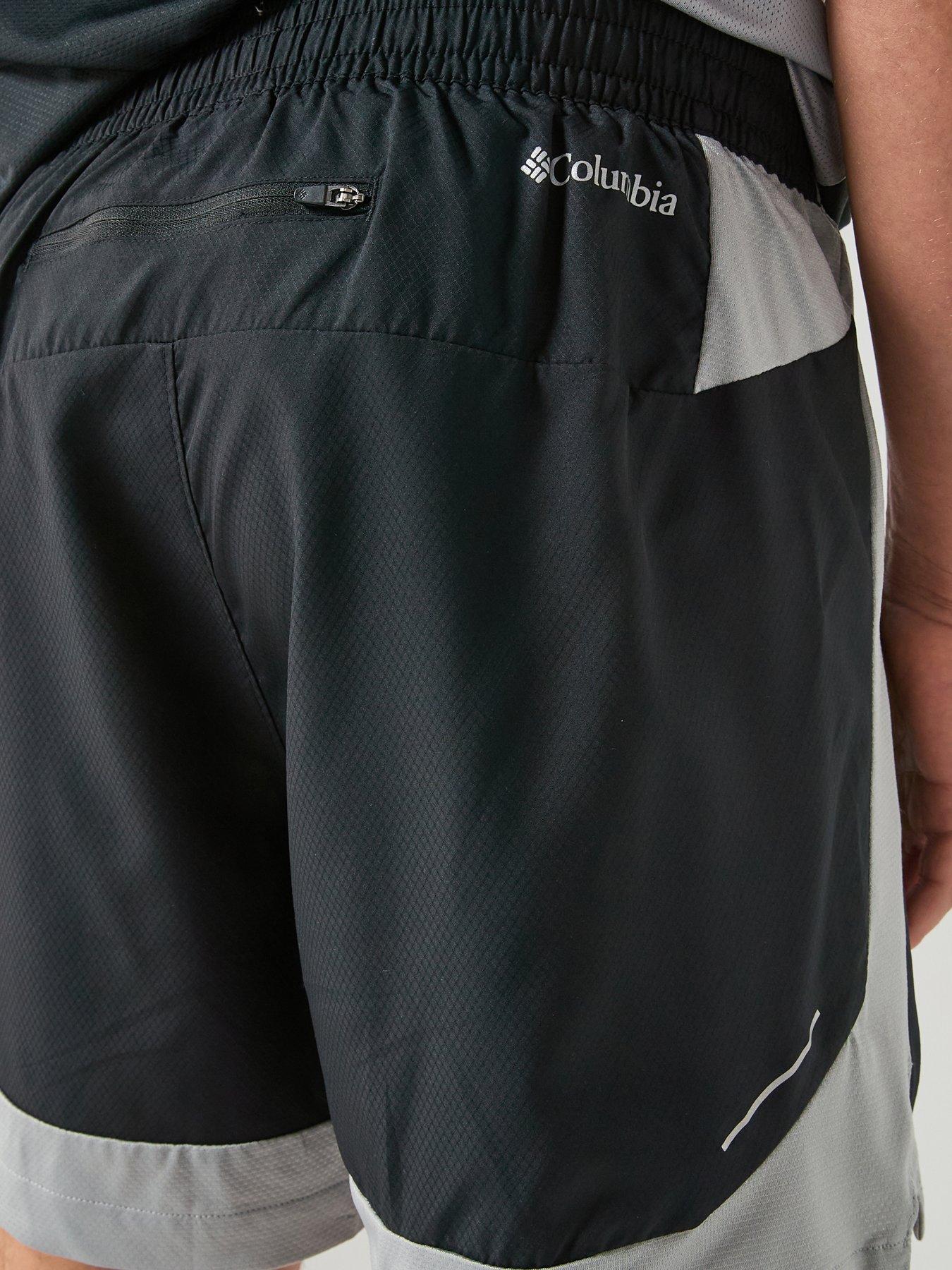 Image 5 of 6 of Columbia Mens Three Pitch Shorts - Black