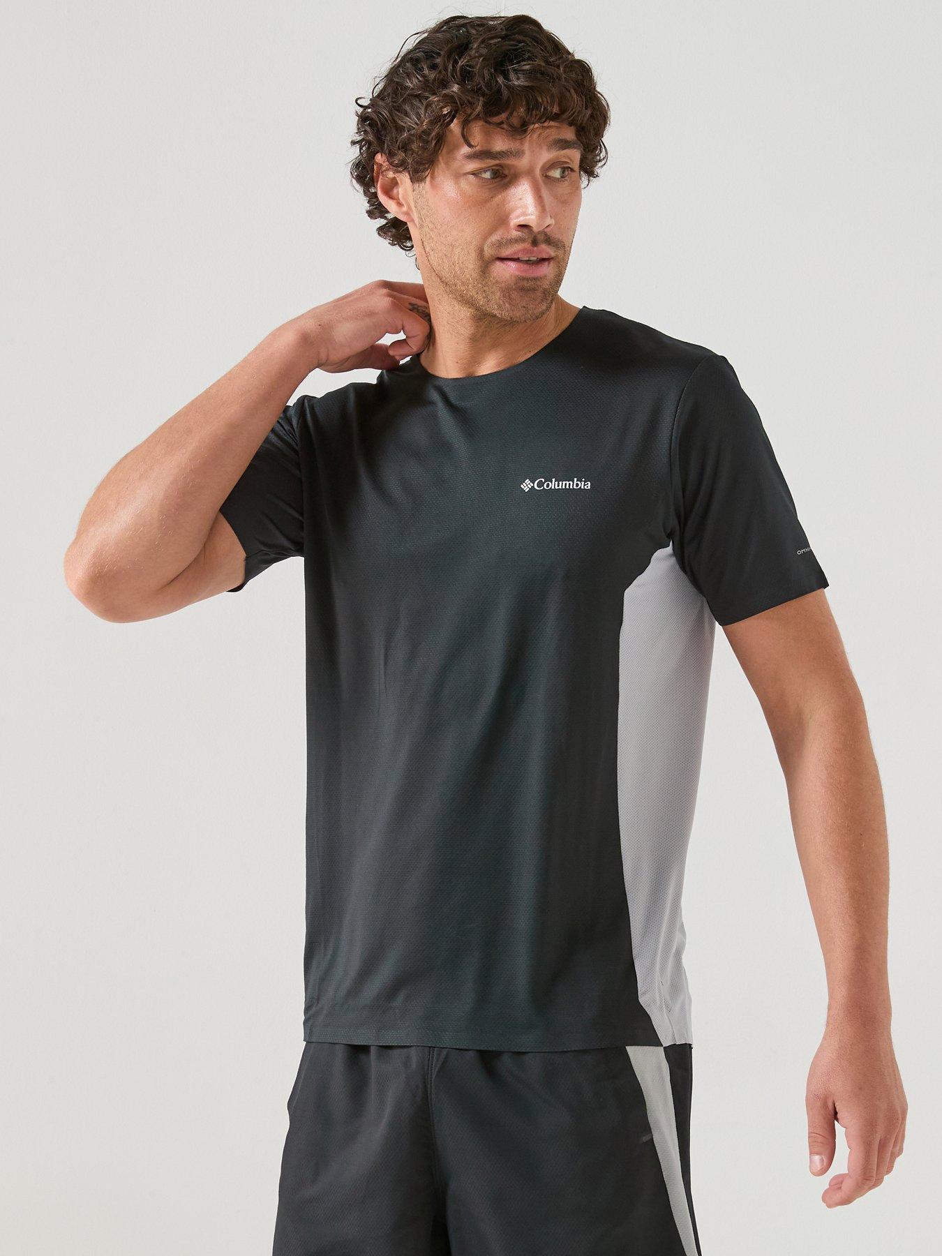 Image 1 of 5 of Columbia Mens Three Pitch T-Shirt - Black