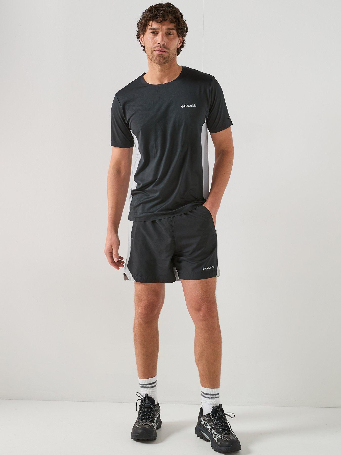 Image 3 of 5 of Columbia Mens Three Pitch T-Shirt - Black