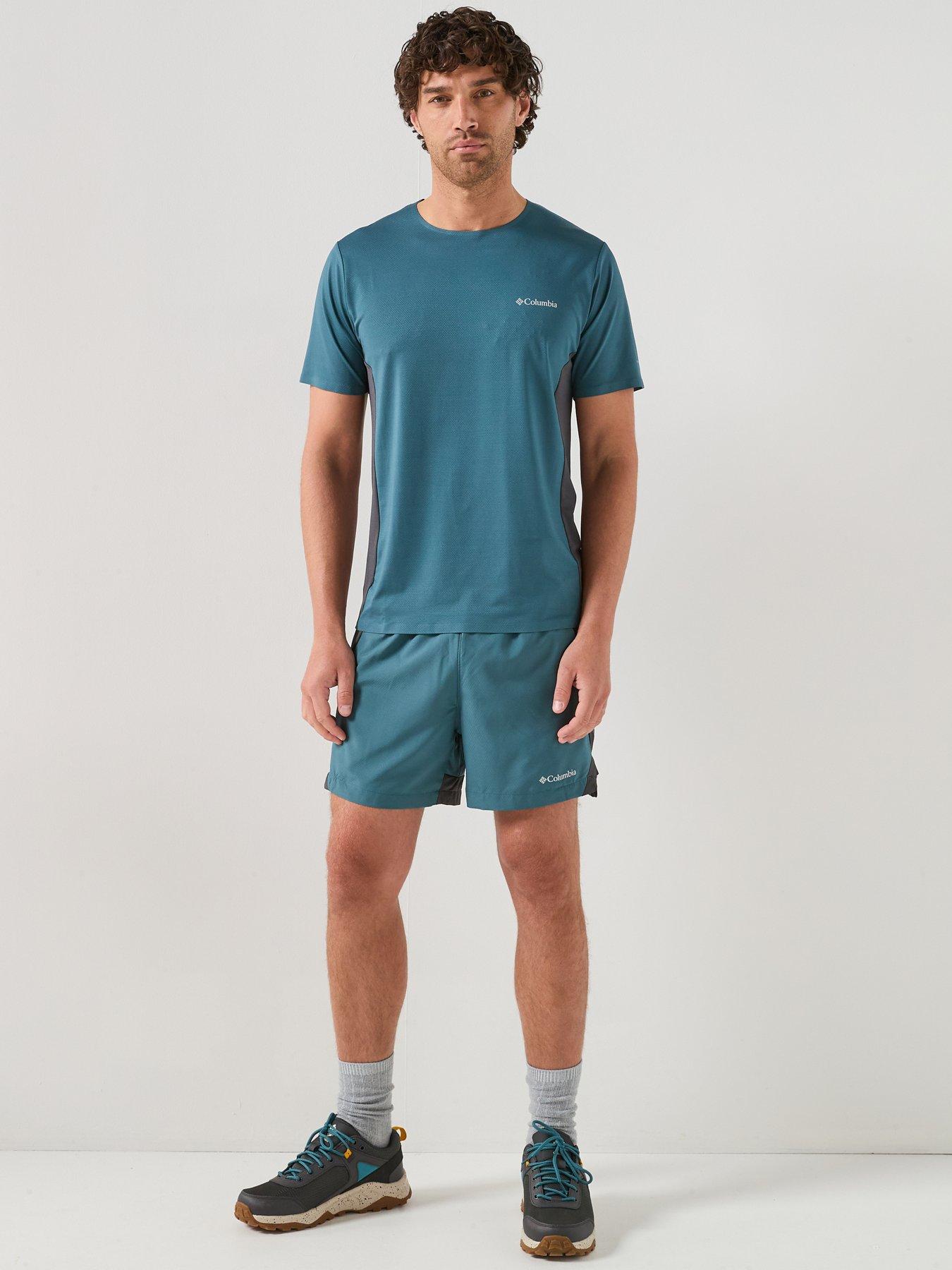 Image 3 of 6 of Columbia Mens Three Pitch T-Shirt - Blue