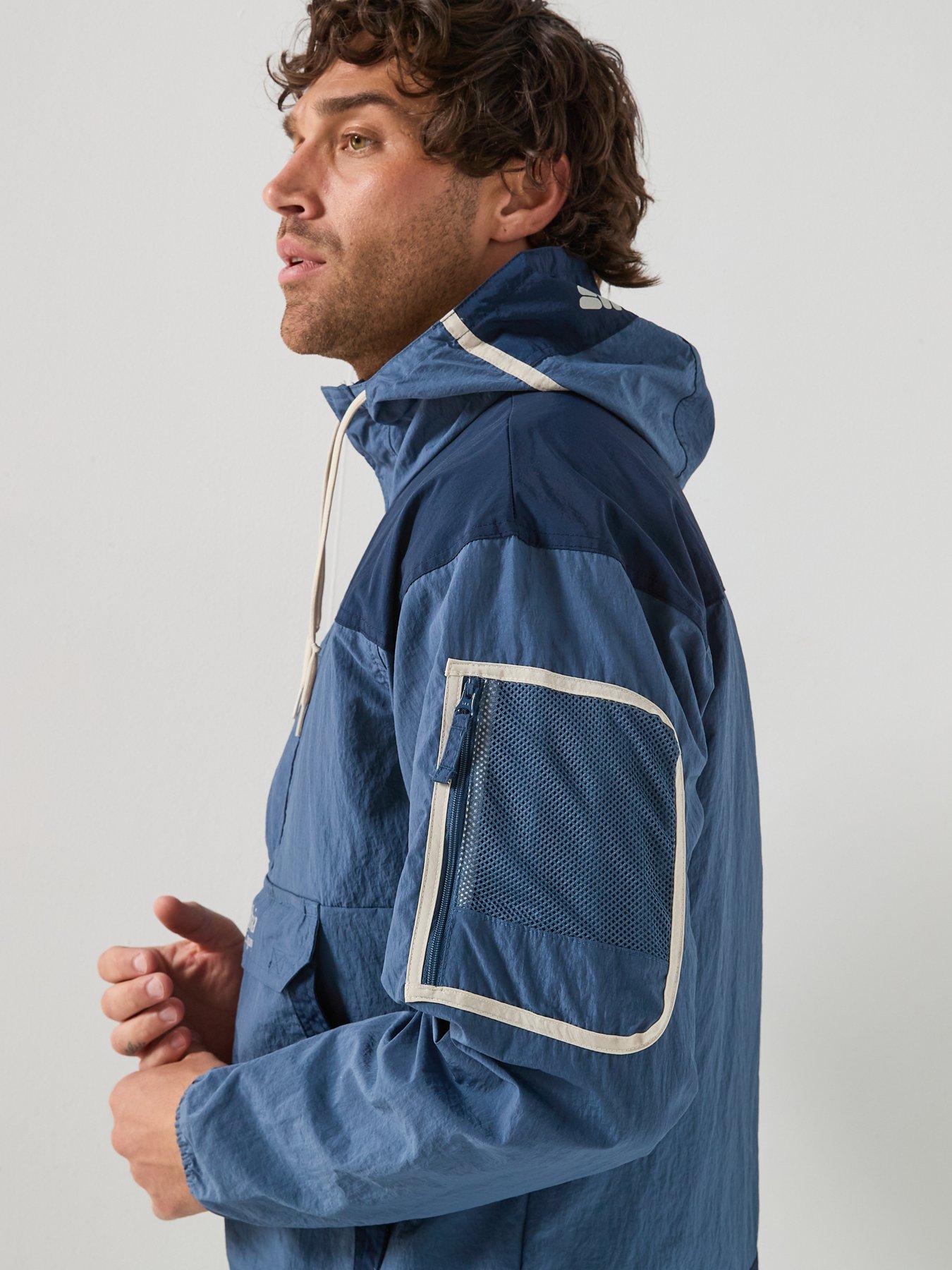 Image 6 of 6 of Columbia Mens Challenger Windbreaker Anorak - Blue