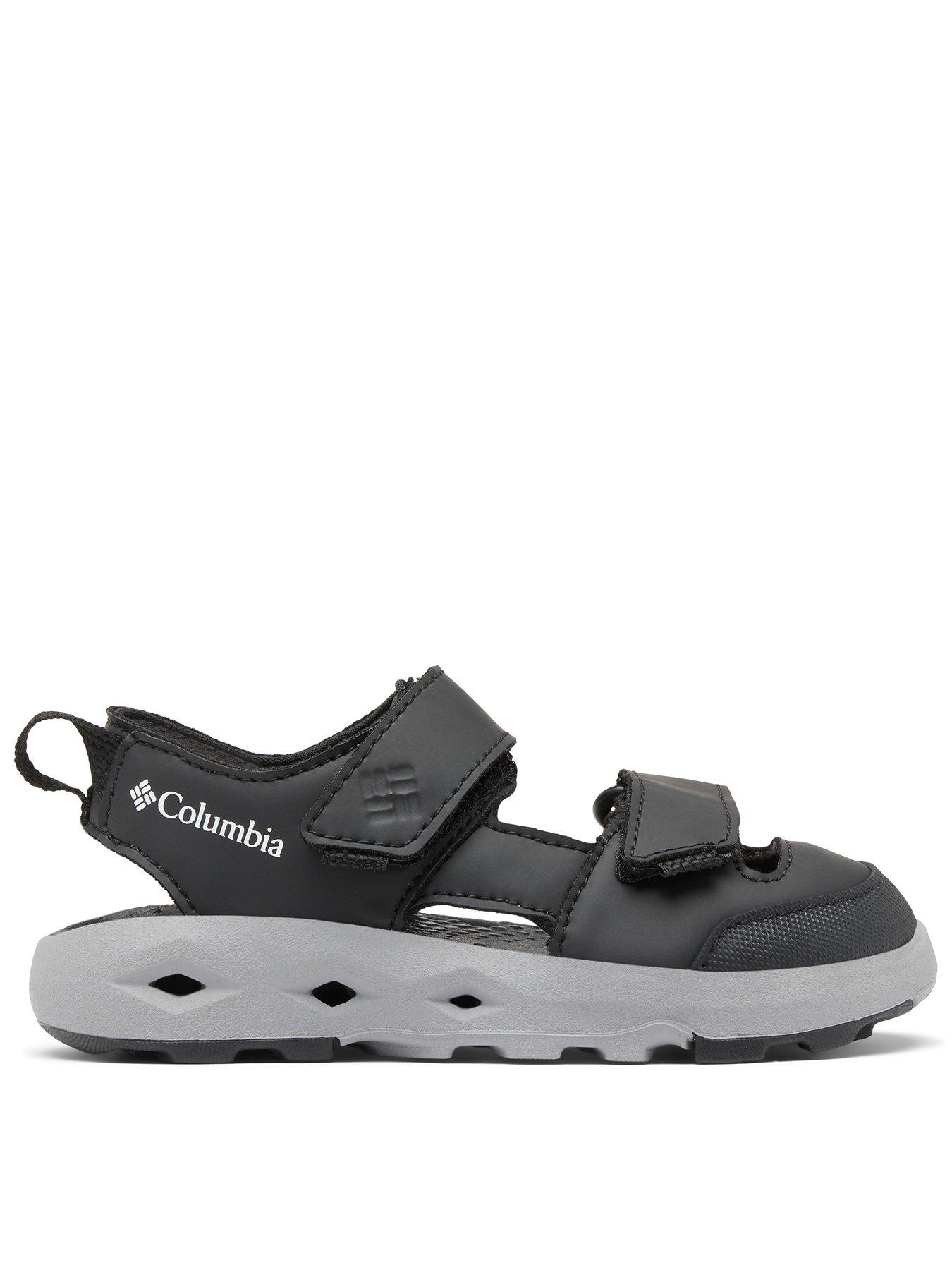 Columbia Junior Unisex Techsun Adventure Closed Toe Sandals - Black