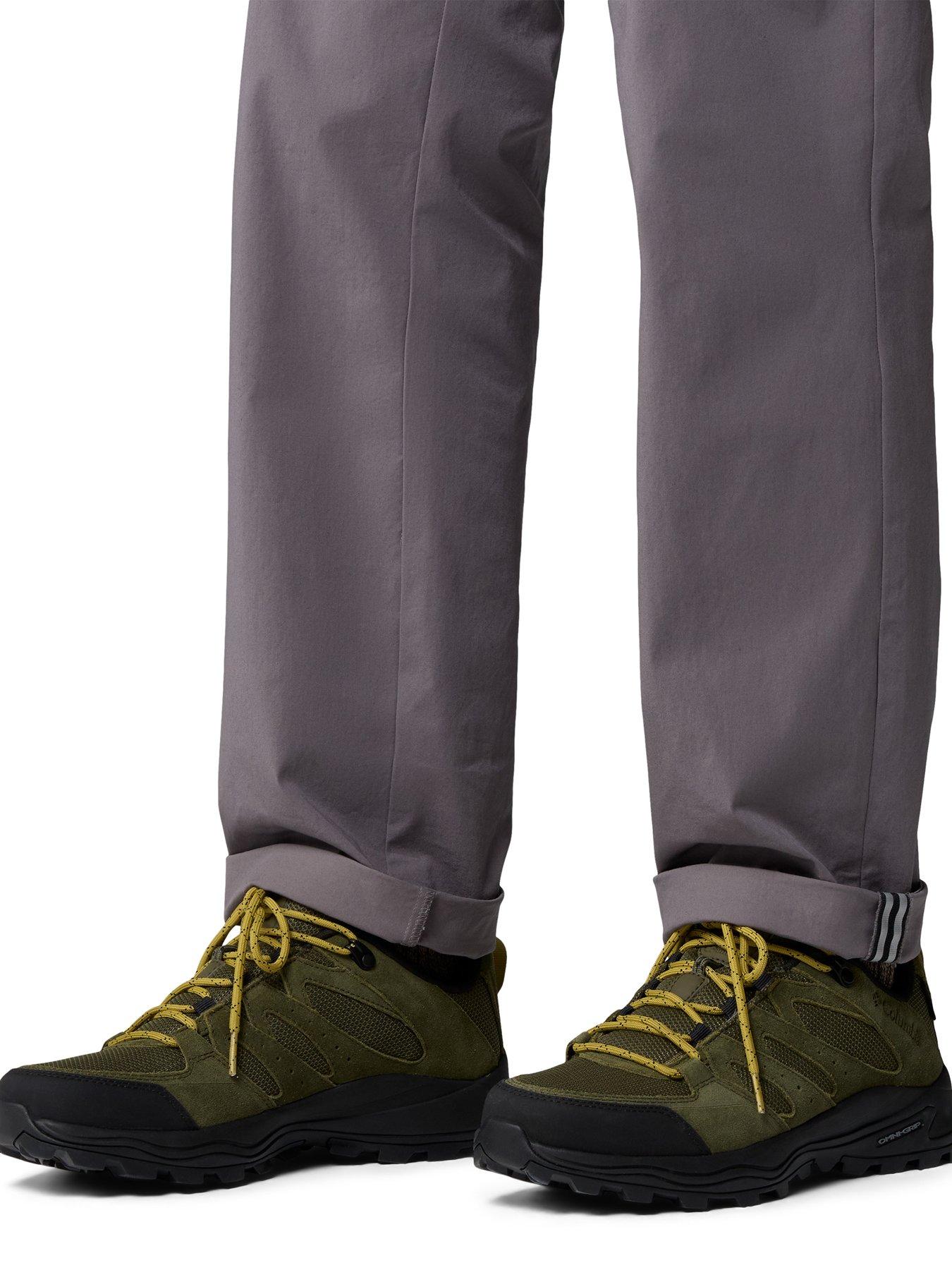 Columbia Mens Redmond Iv Waterproof Hiking Shoes - Green