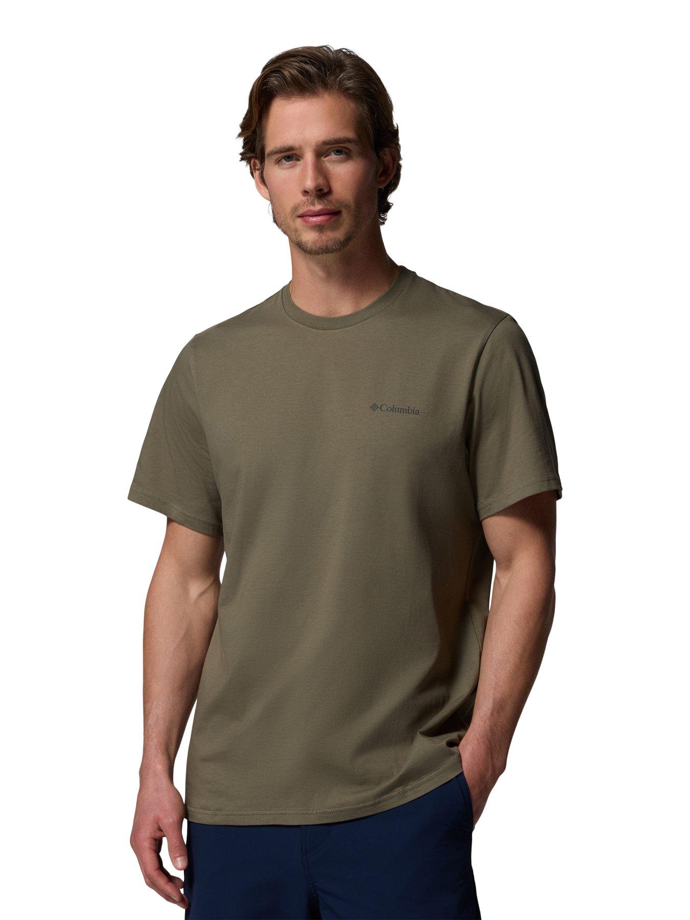 Columbia Mens Csc Basic Tee - Green