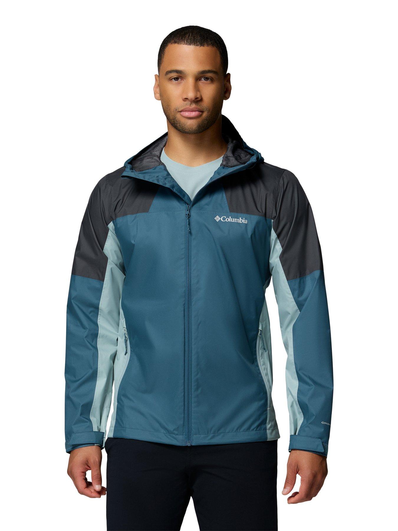 Image 1 of 7 of Columbia Mens Inner Limits III Waterproof Jacket - Blue