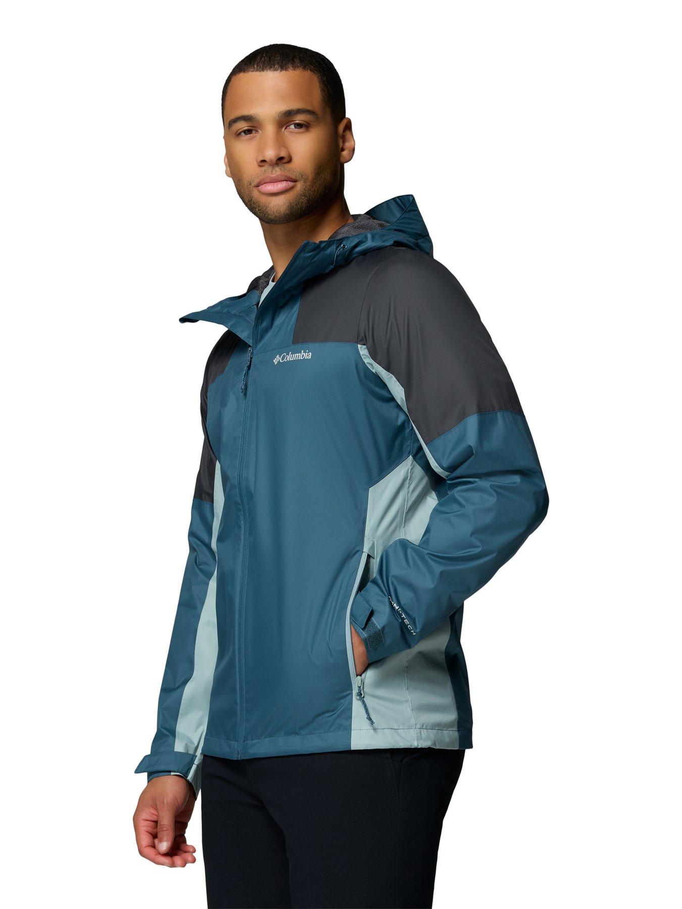 Image 5 of 7 of Columbia Mens Inner Limits III Waterproof Jacket - Blue