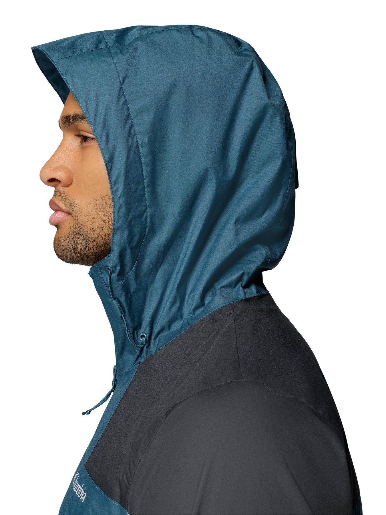 Image 6 of 7 of Columbia Mens Inner Limits III Waterproof Jacket - Blue