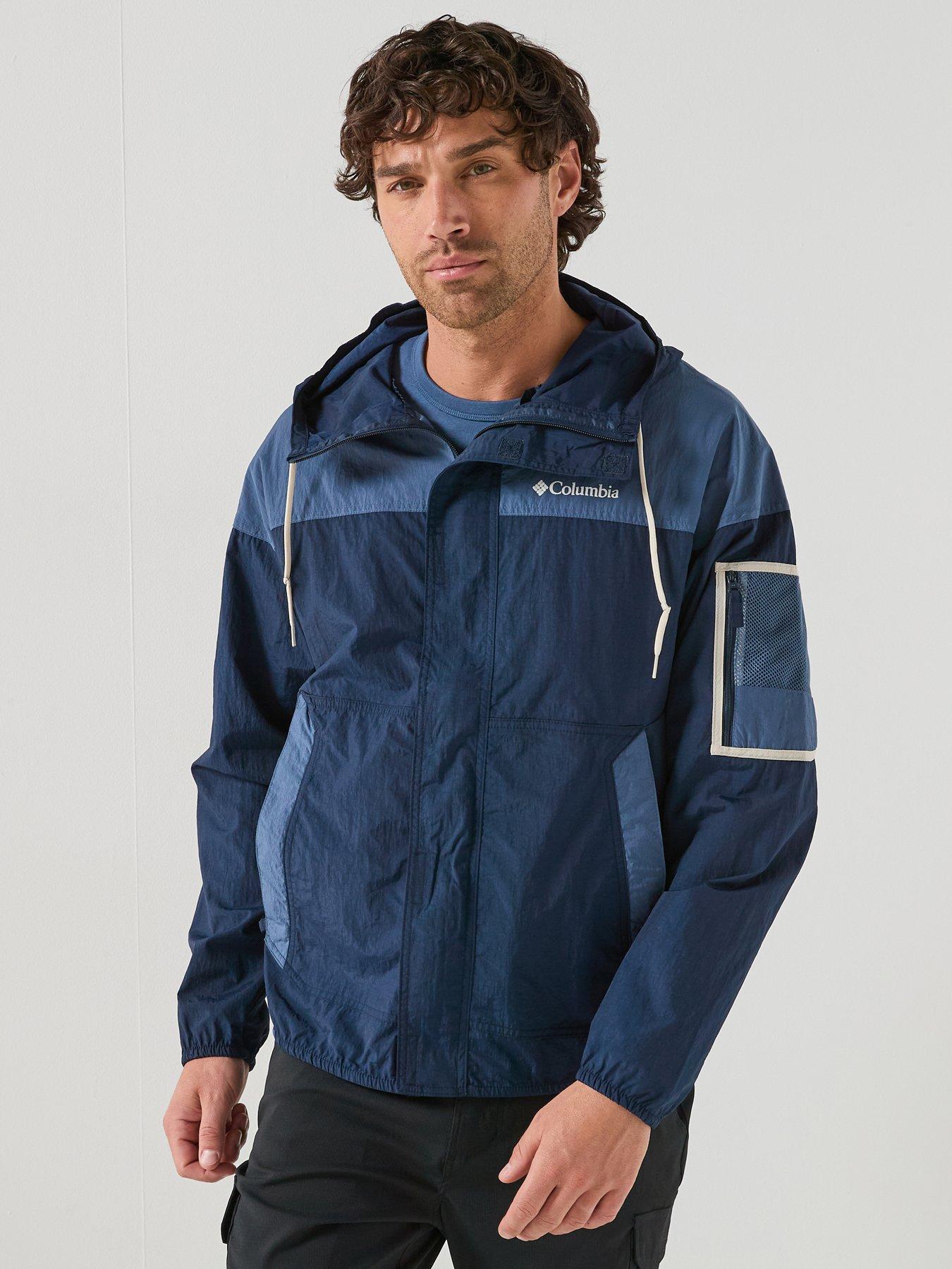 Image 1 of 5 of Columbia Mens Challenger II Windbreaker - Navy
