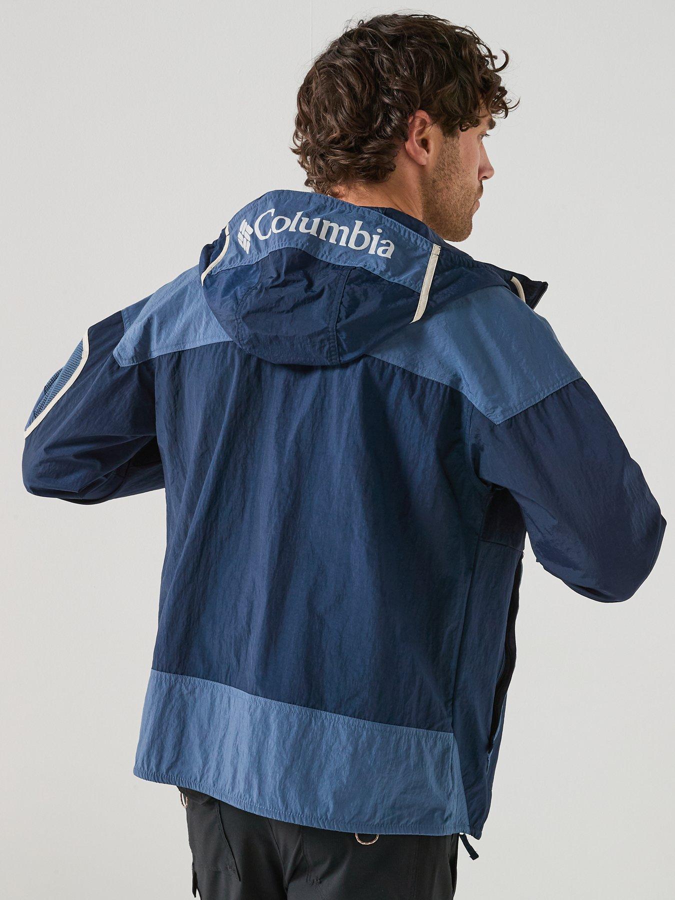 Image 2 of 5 of Columbia Mens Challenger II Windbreaker - Navy