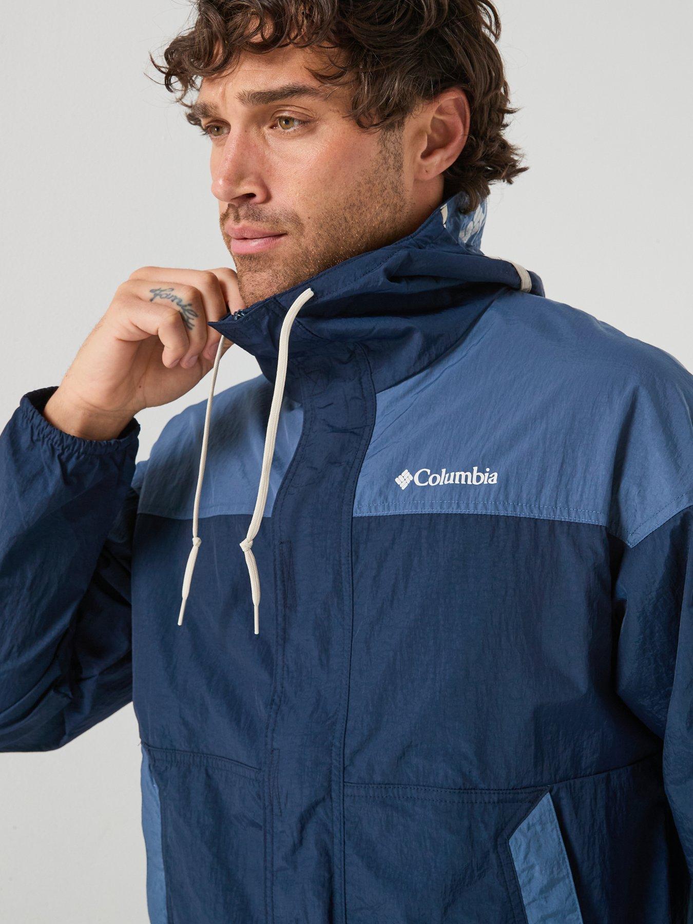 Image 4 of 5 of Columbia Mens Challenger II Windbreaker - Navy
