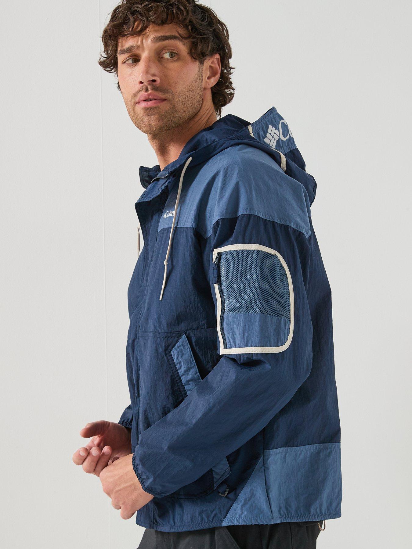 Image 5 of 5 of Columbia Mens Challenger II Windbreaker - Navy