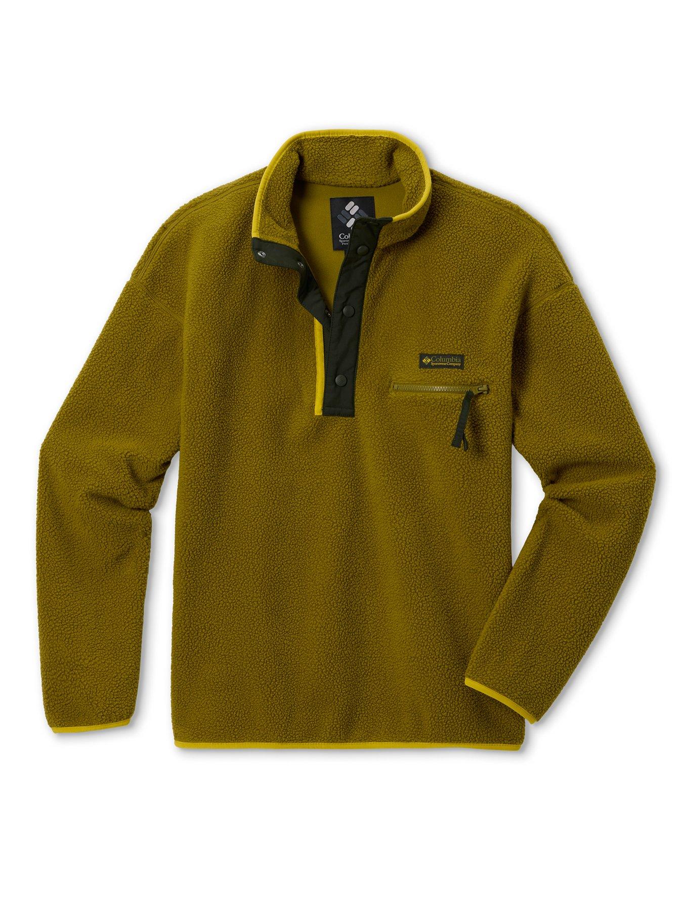 Columbia Mens Helvetia Ii Half Snap Fleece - Green