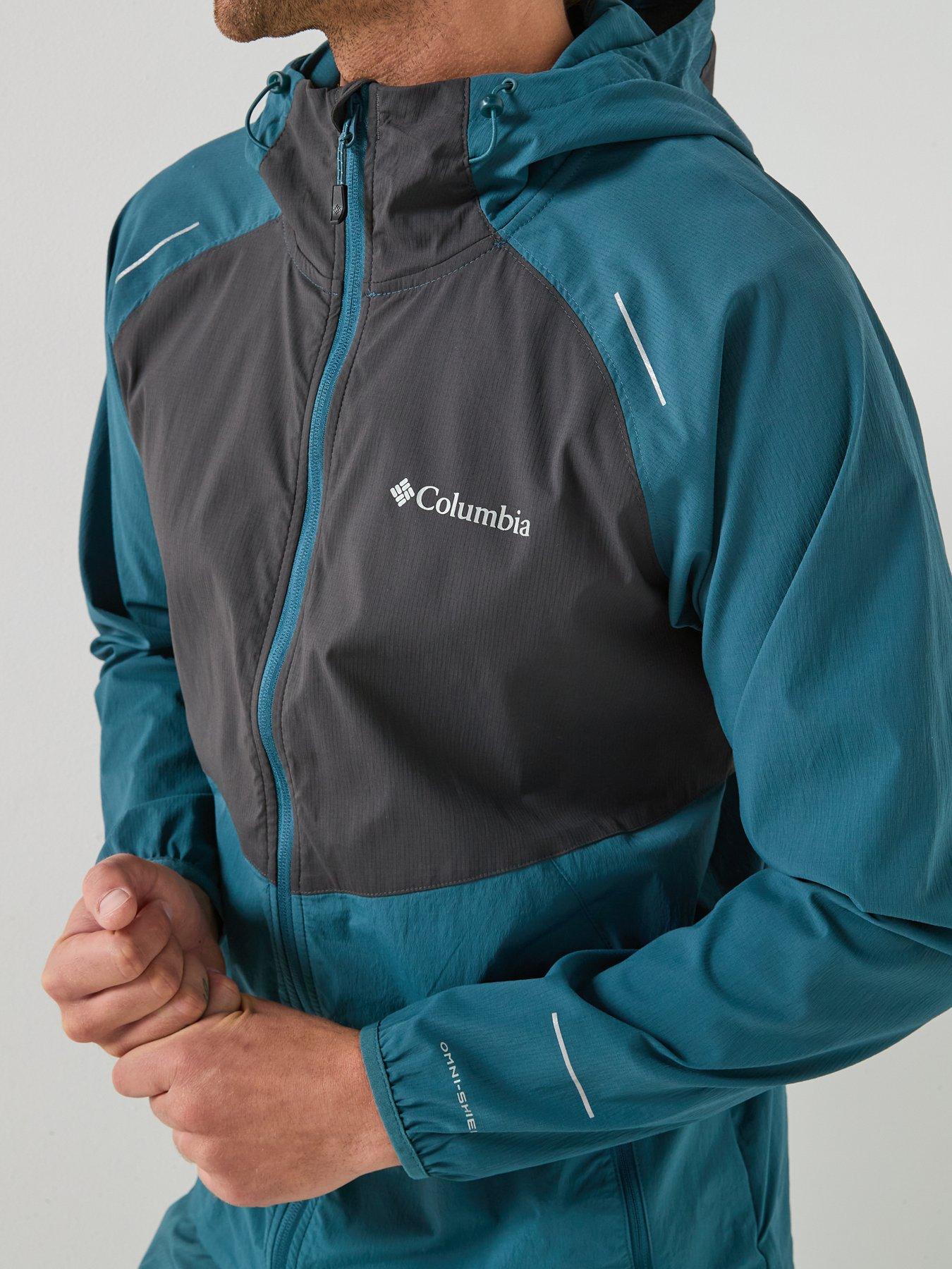 Chemise Columbia Mountain Tech 1/2 Zip L/S - Homme - Bleu Sarcelle - Taille XL - NEUVE