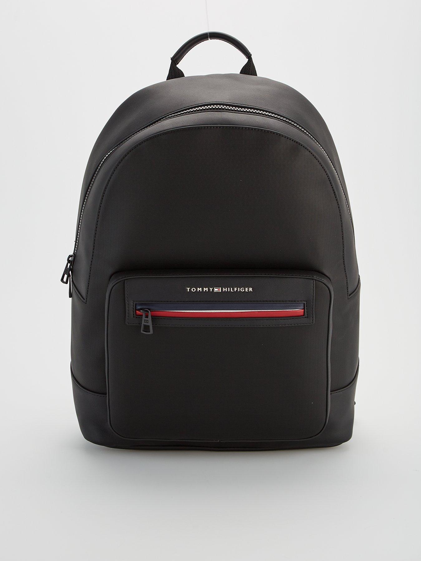 Tommy Hilfiger Th Foundation Backpack - Black