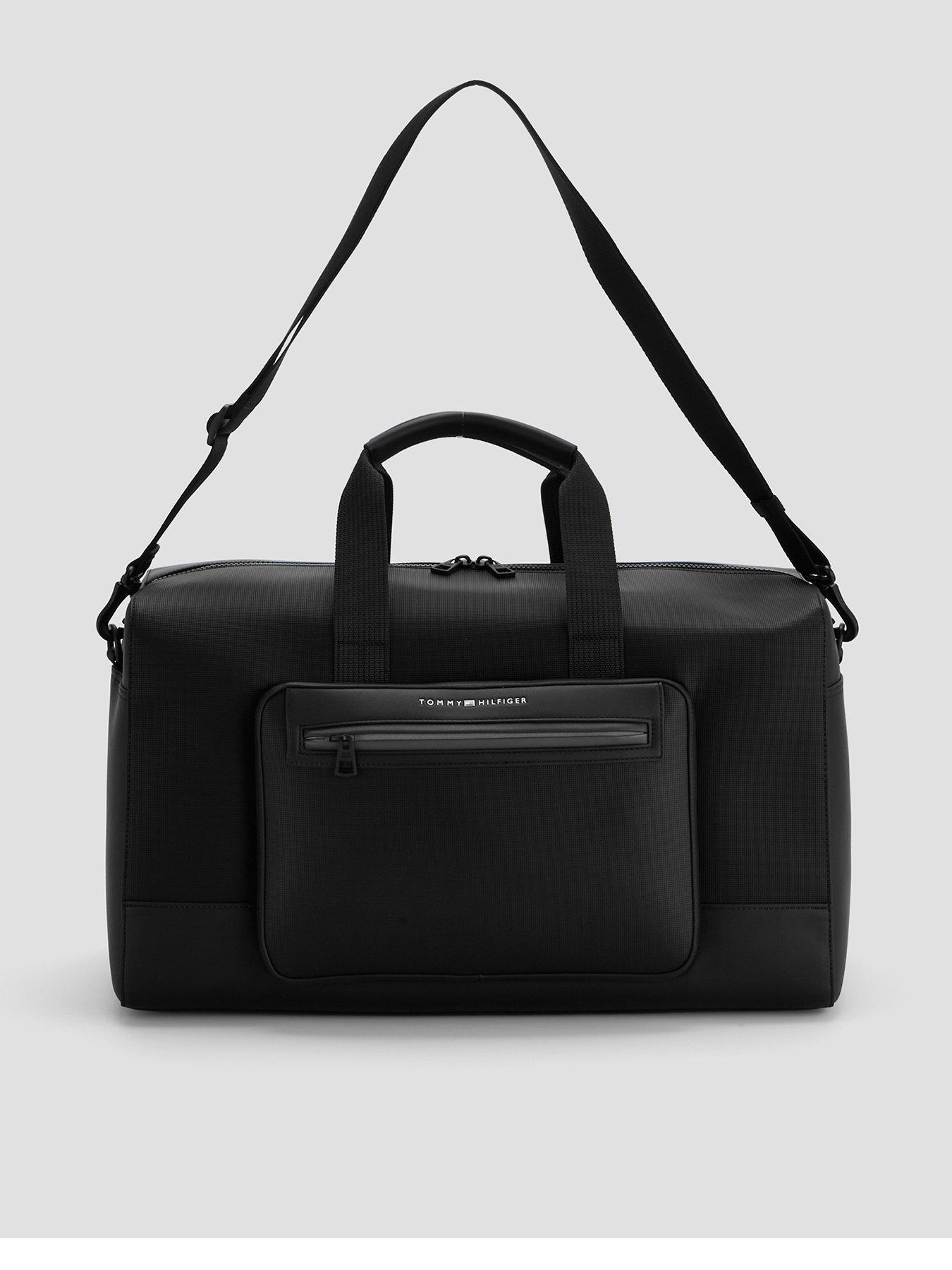 Tommy Hilfiger Th Foundation Duffle Bag - Black