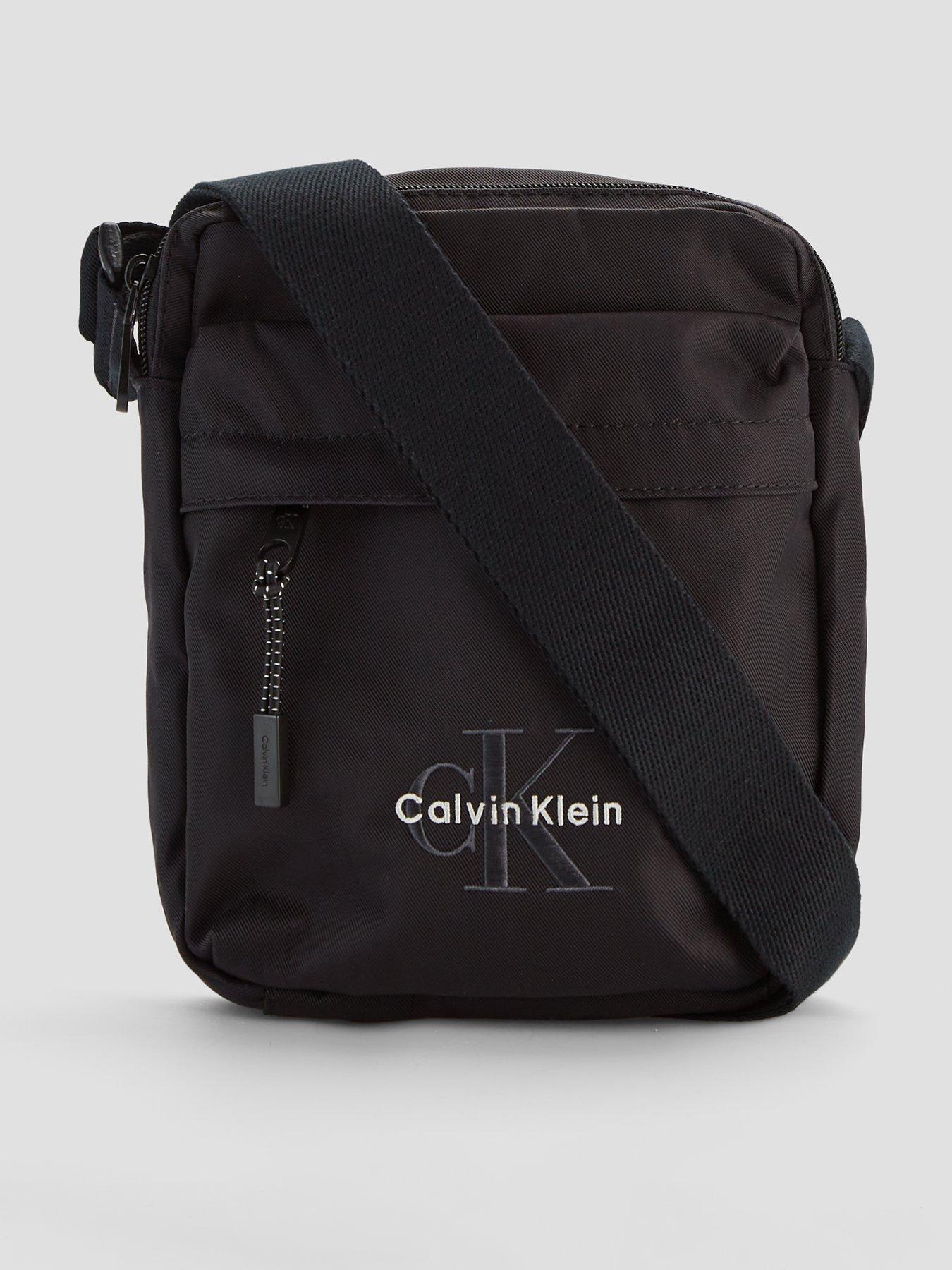 Calvin Klein Bold Reporter Bag - Black