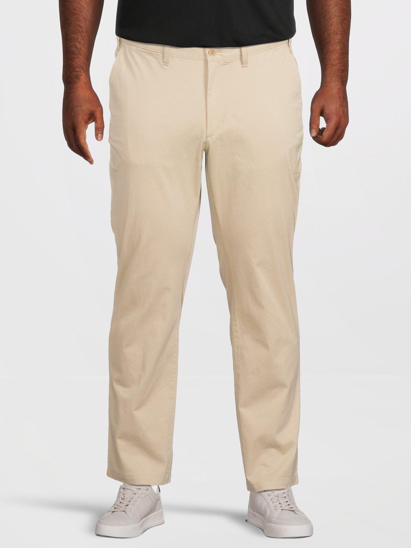 Tommy Hilfiger Big & Tall Denton Casual Chinos - Beige