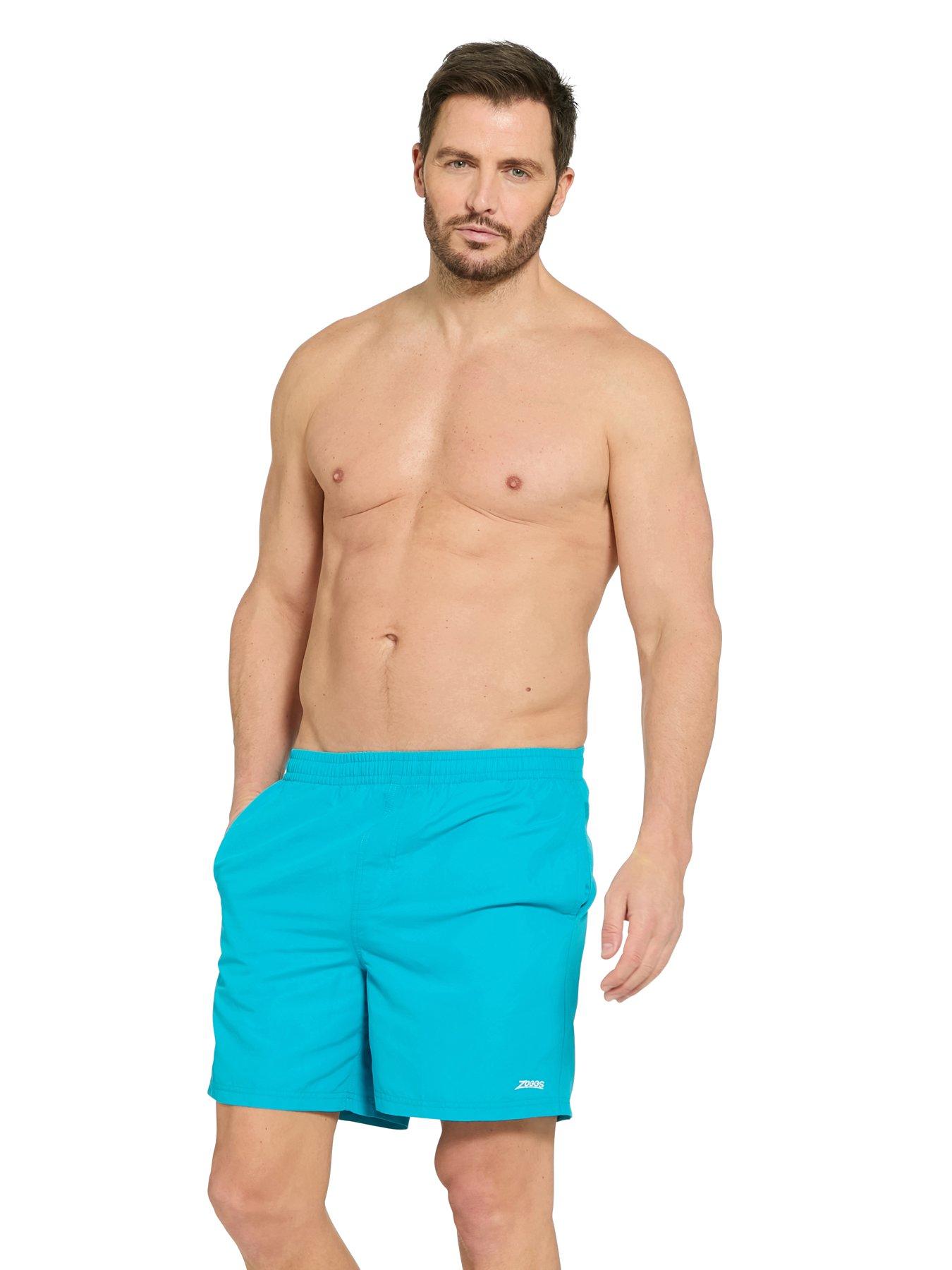 Image 3 of 5 of Zoggs Mens Swim Penrith 17 Inch Shorts - Green