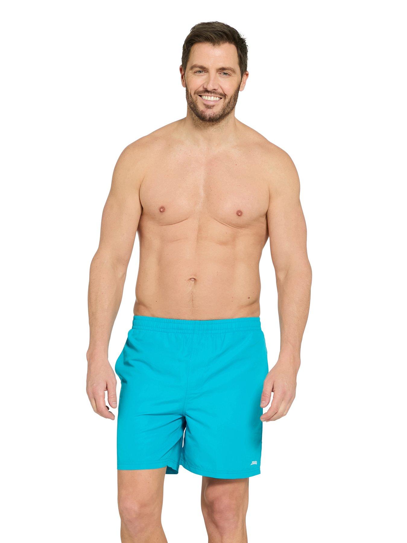 Image 4 of 5 of Zoggs Mens Swim Penrith 17 Inch Shorts - Green
