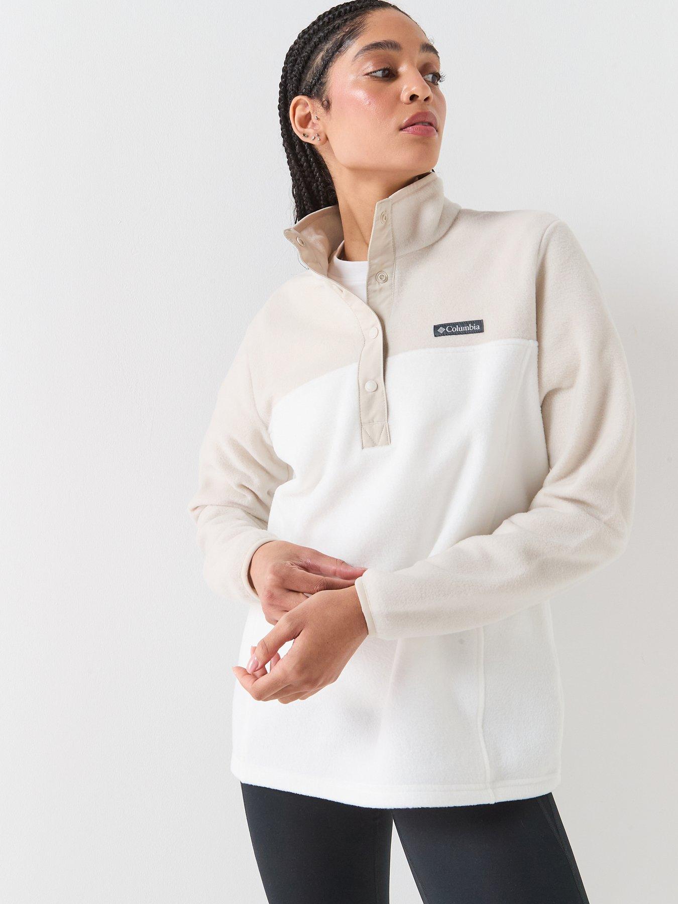 Image 1 of 6 of Columbia Womens Benton Springs 1/2 Snap Pull Over - Beige