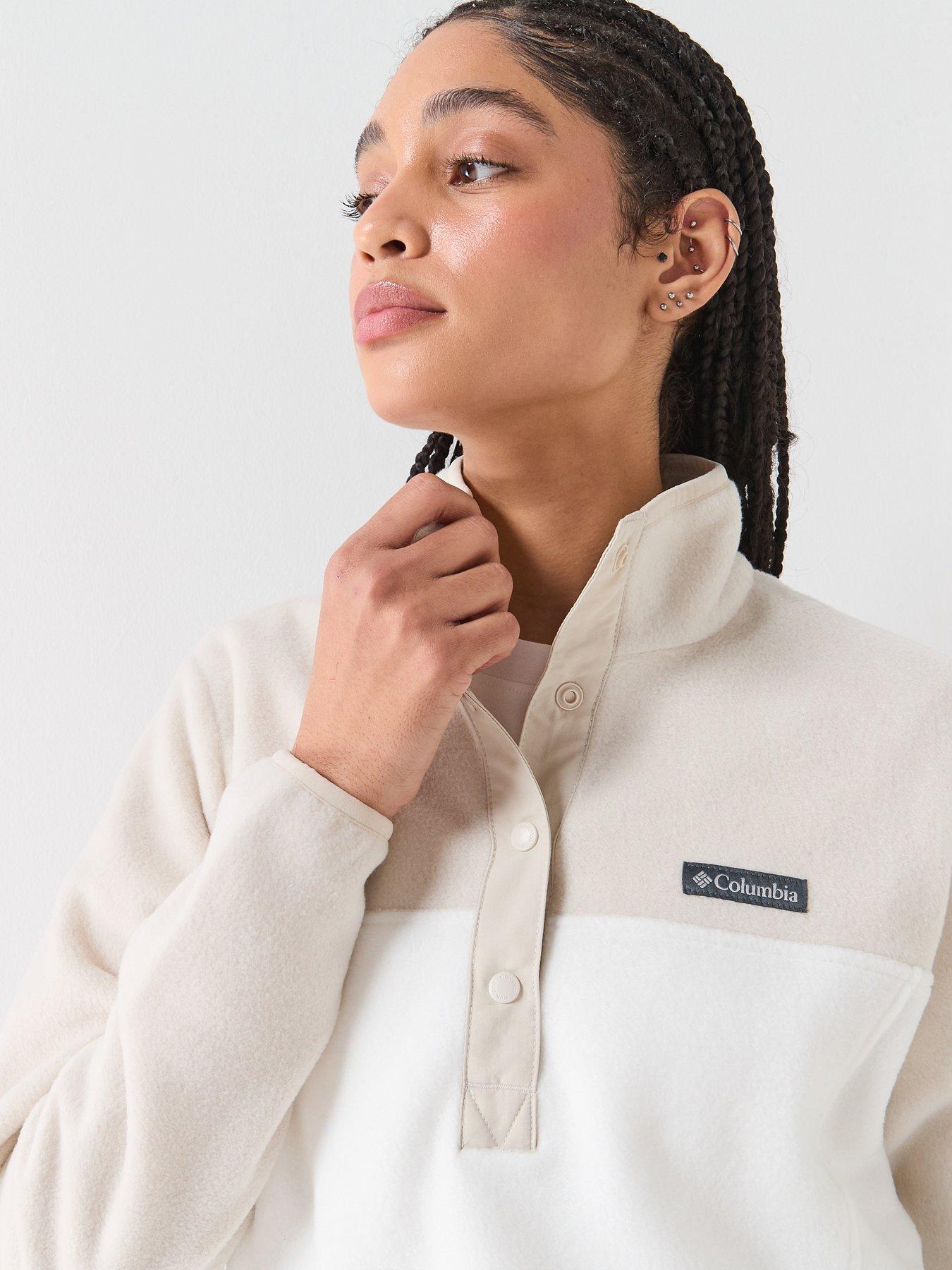 Image 5 of 6 of Columbia Womens Benton Springs 1/2 Snap Pull Over - Beige
