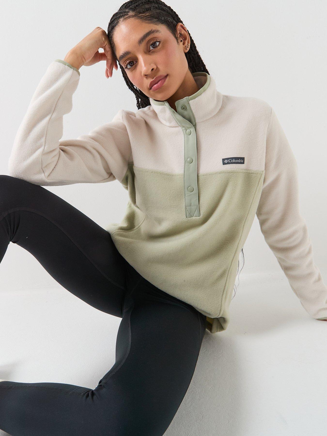 Image 5 of 6 of Columbia Womens Benton Springs 1/2 Snap Pull Over - Green