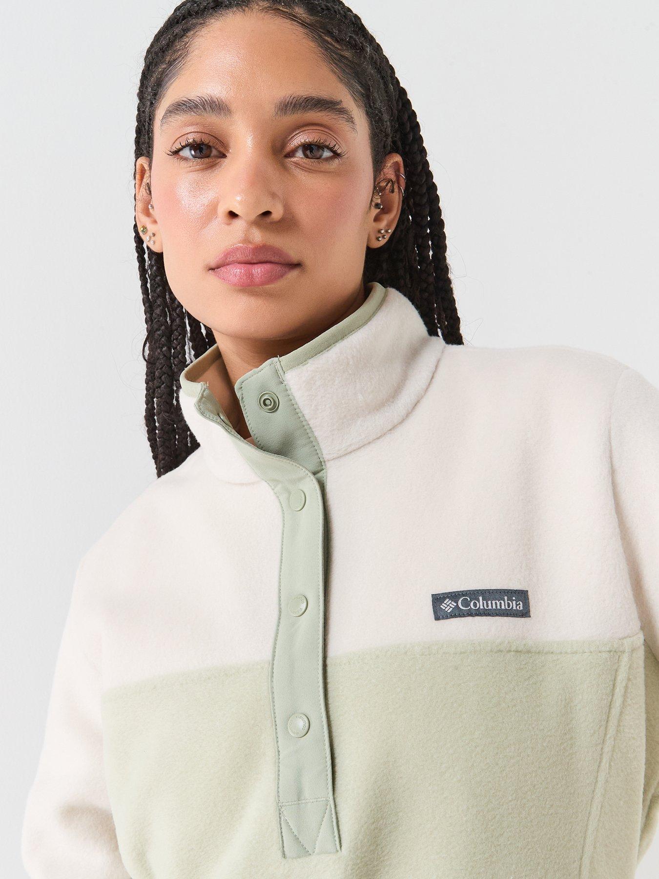 Image 6 of 6 of Columbia Womens Benton Springs 1/2 Snap Pull Over - Green