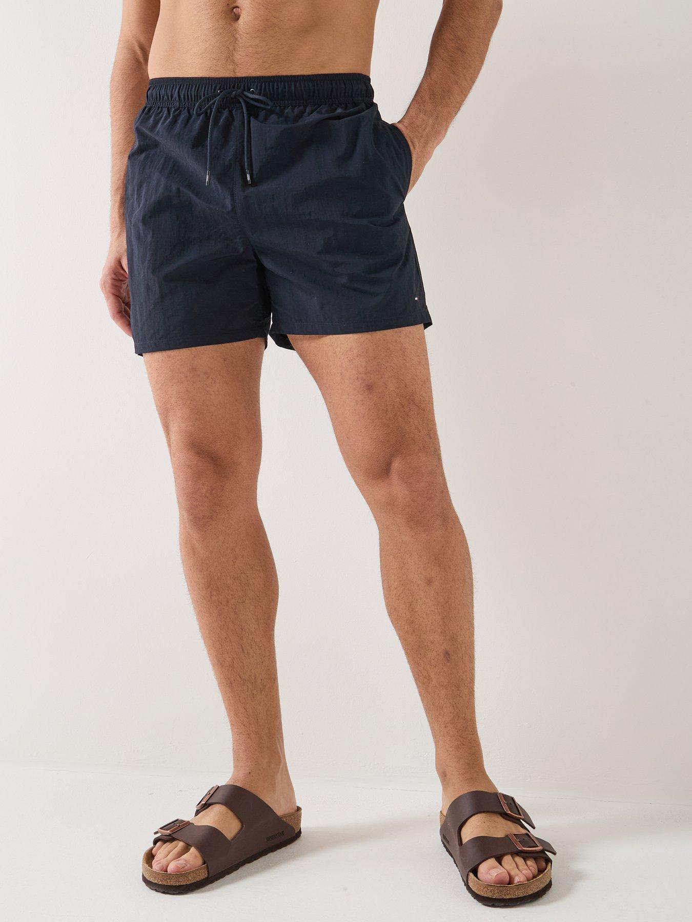 Tommy Hilfiger: Essential Small Flag Medium Swim Shorts - Navy