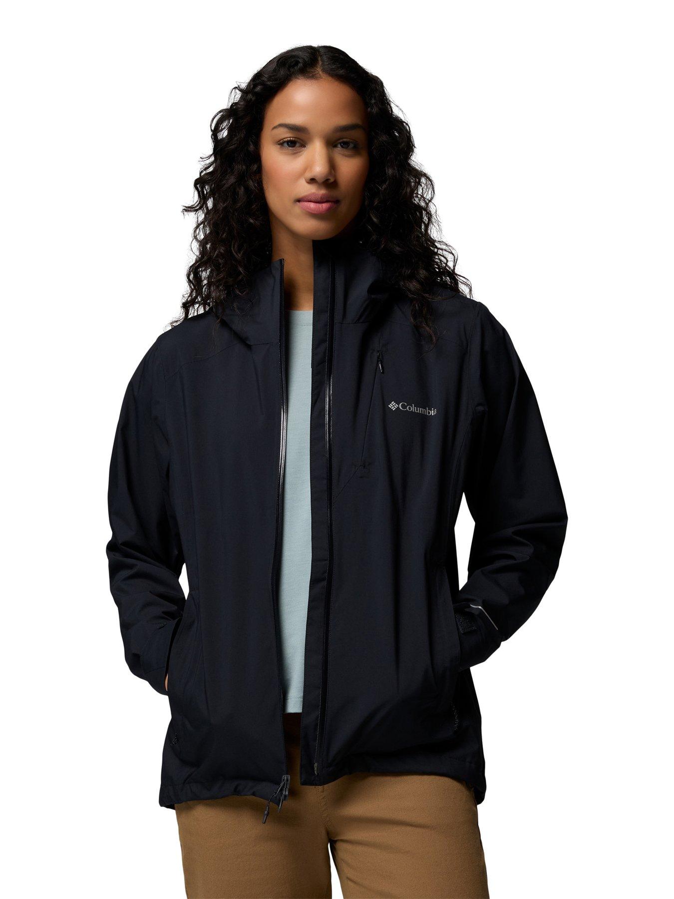 Image 1 of 7 of Columbia Womens Trailborne 25L Shell Jacket - Black
