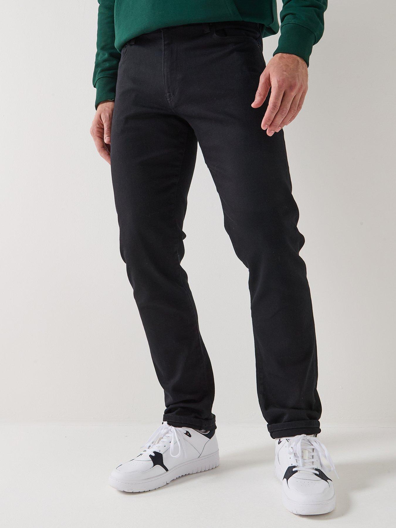 Tommy Hilfiger Denton Straight Fit Jeans - Black