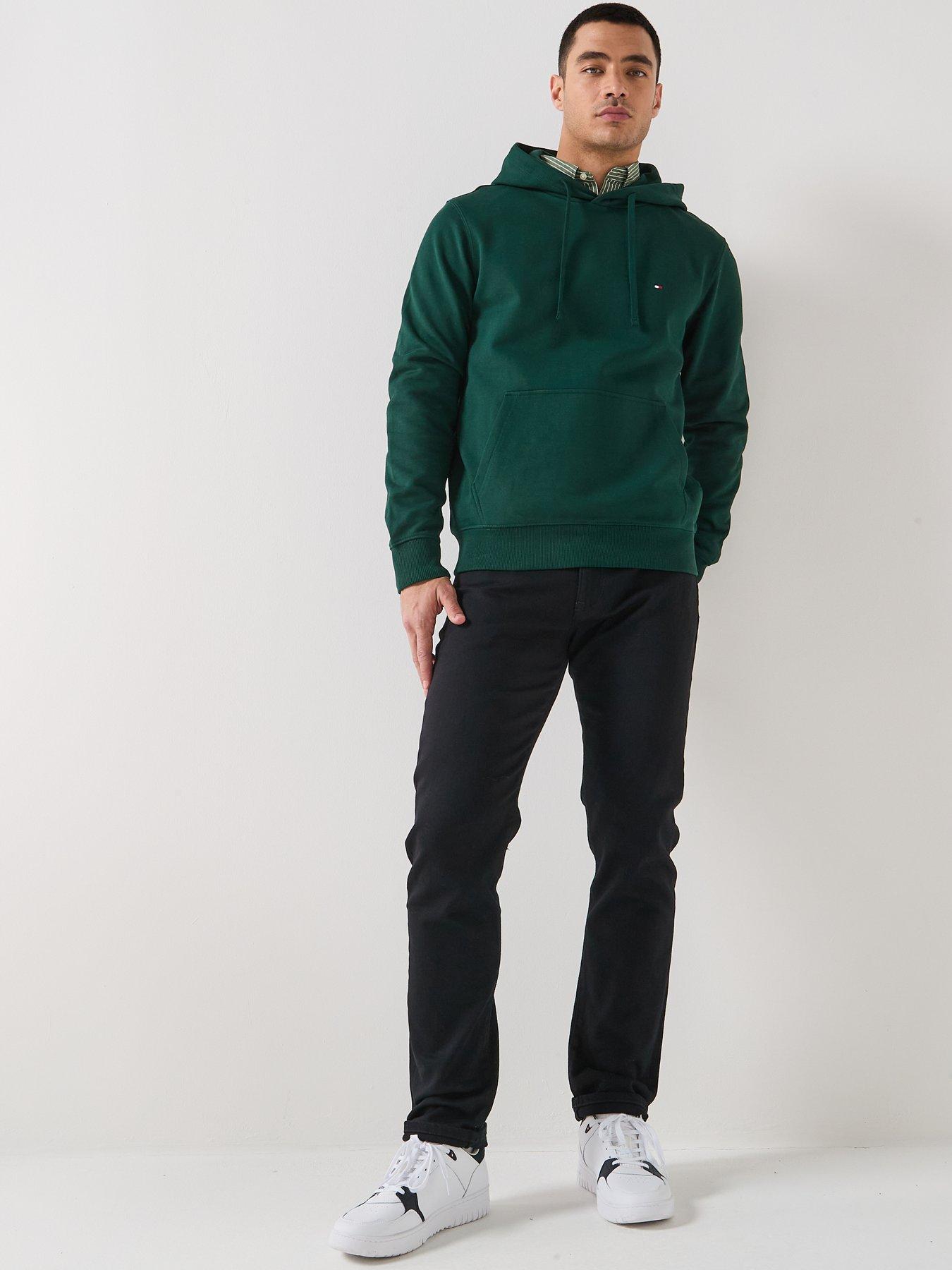 Image 3 of 6 of Tommy Hilfiger Essential Terry Hoodie - Green
