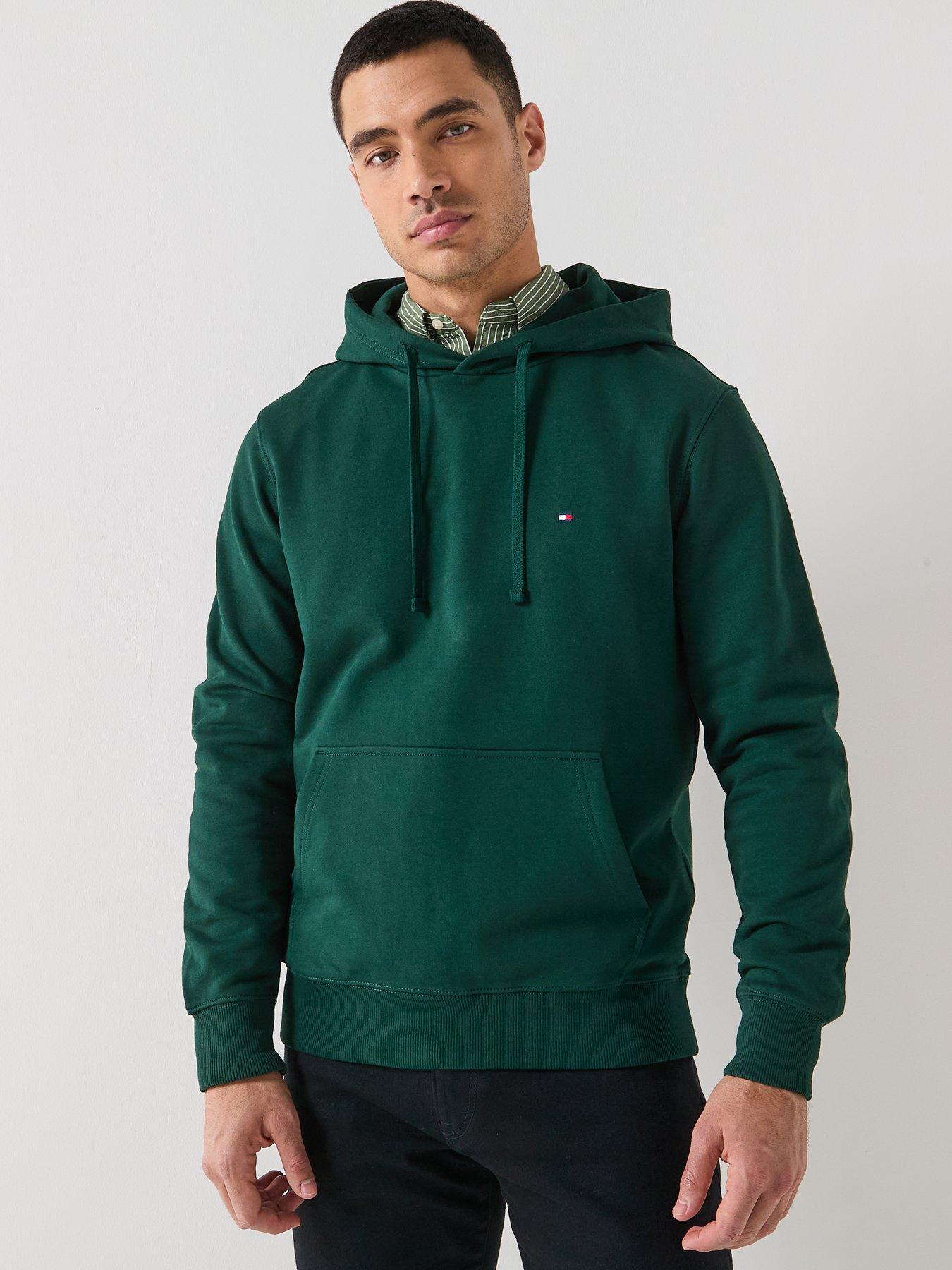 Image 5 of 6 of Tommy Hilfiger Essential Terry Hoodie - Green