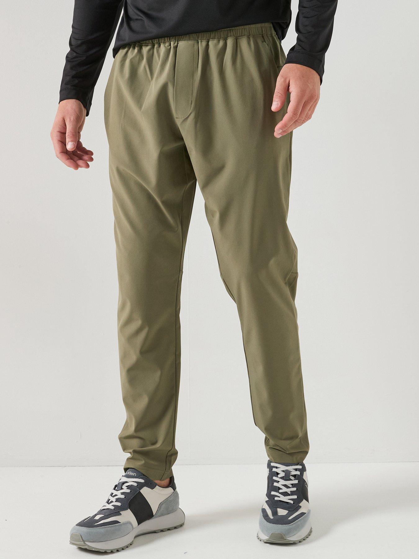 Calvin Klein Sport Go Out Commuter Woven Trousers - Green