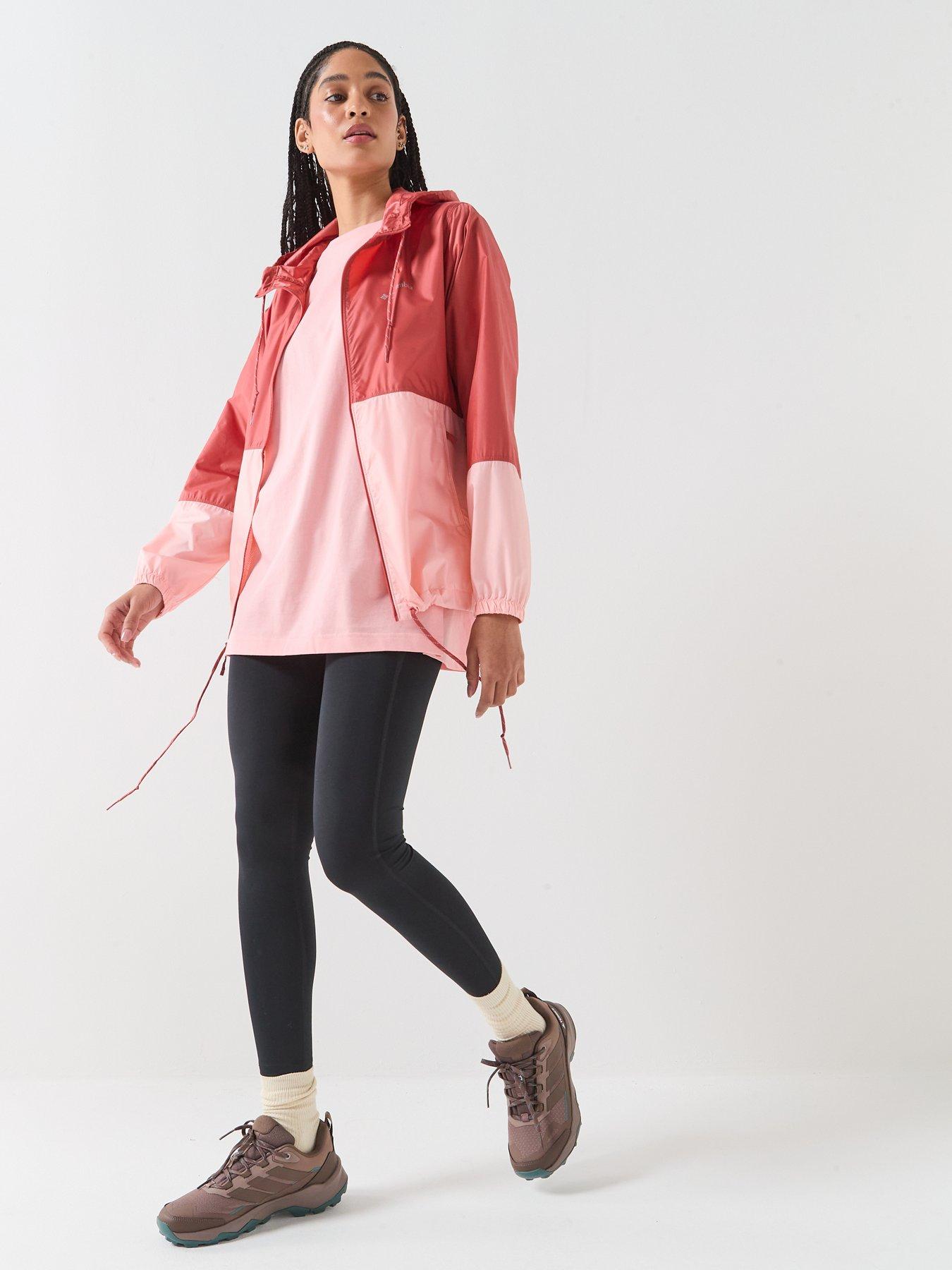 Image 3 of 6 of Columbia Womens Flash Forward Ii Windbreaker - Pink