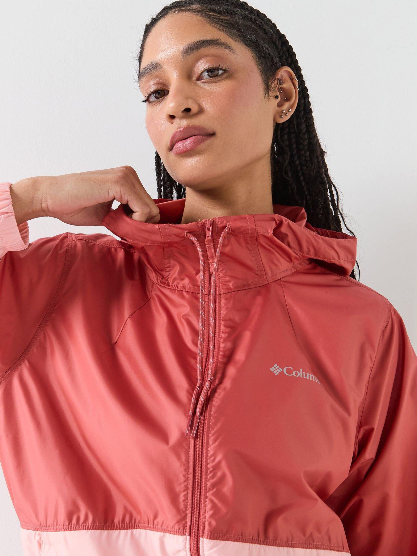 Image 4 of 6 of Columbia Womens Flash Forward Ii Windbreaker - Pink