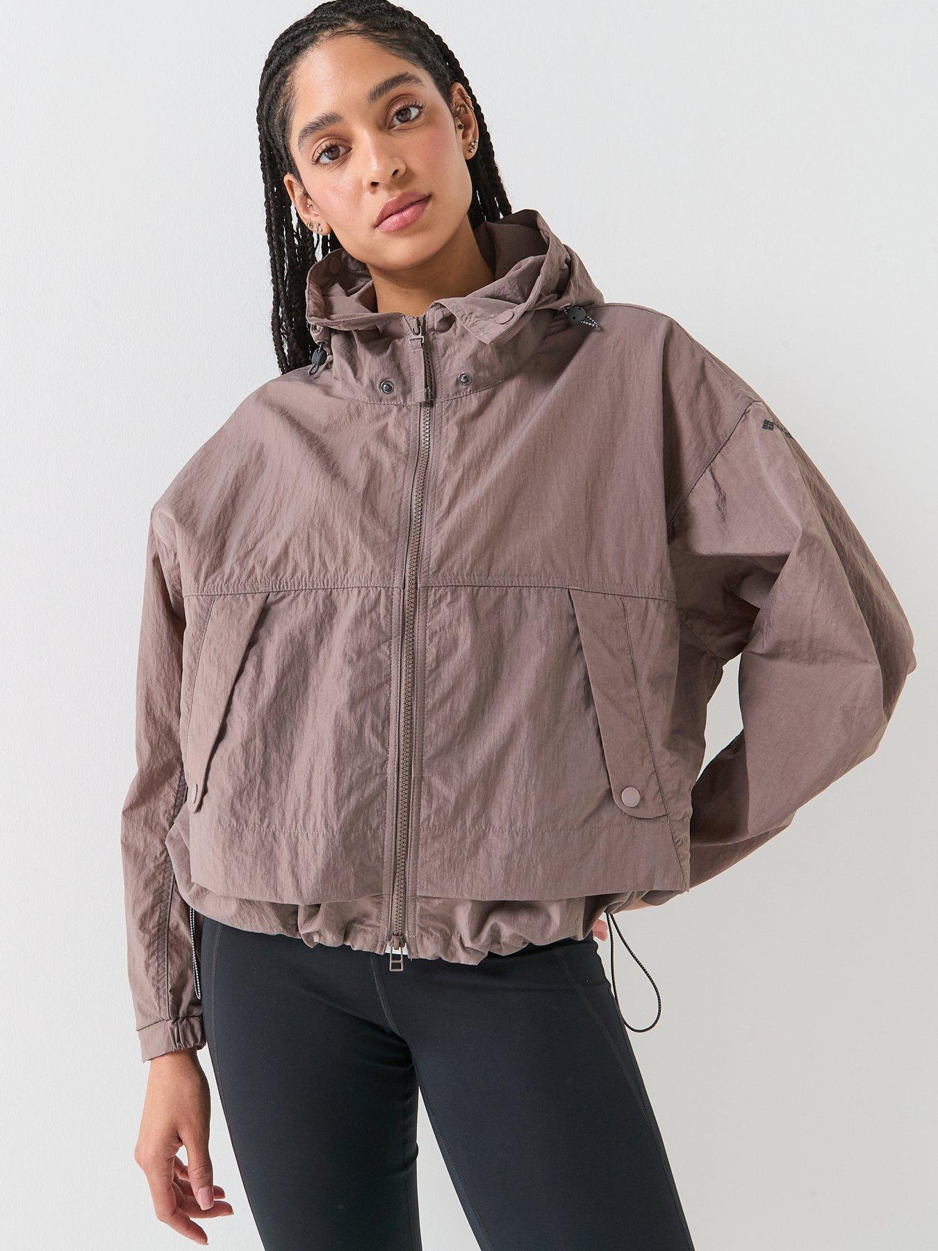 Columbia Womens Paracutie II Windbreaker - Brown