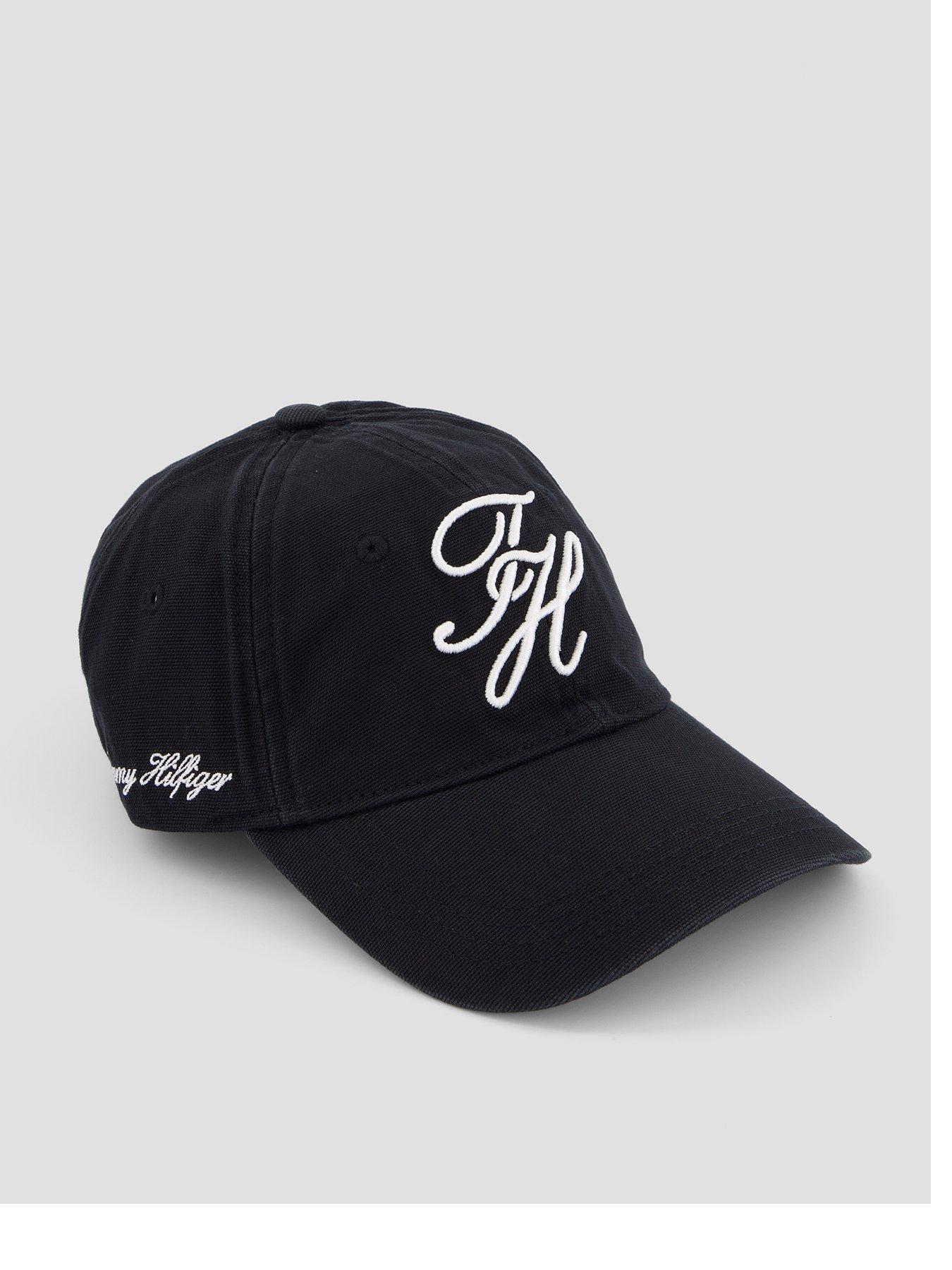 tommy-hilfiger-th-script-soft-6-panel-cap-black