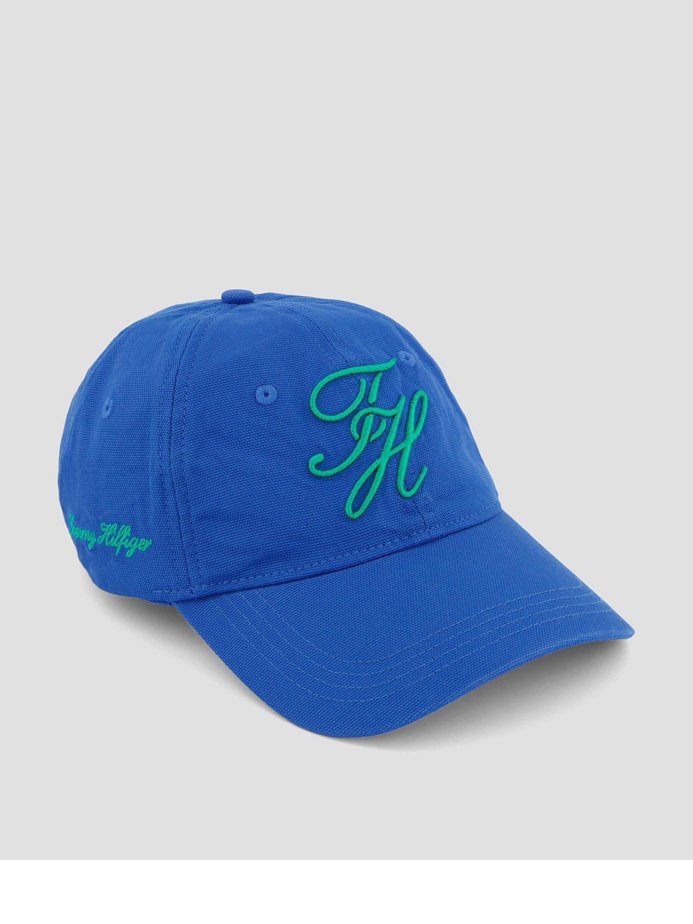 Tommy Hilfiger Th Script Soft 6 Panel Cap - Bright Blue