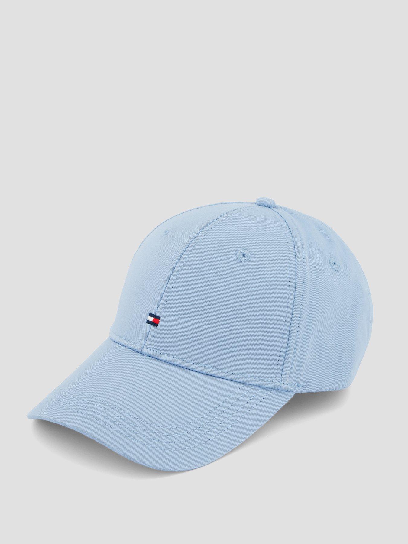 Image 2 of 4 of Tommy Hilfiger Tommy Hilfiger Th Flag Cotton 6 Panel Cap - Light Blue