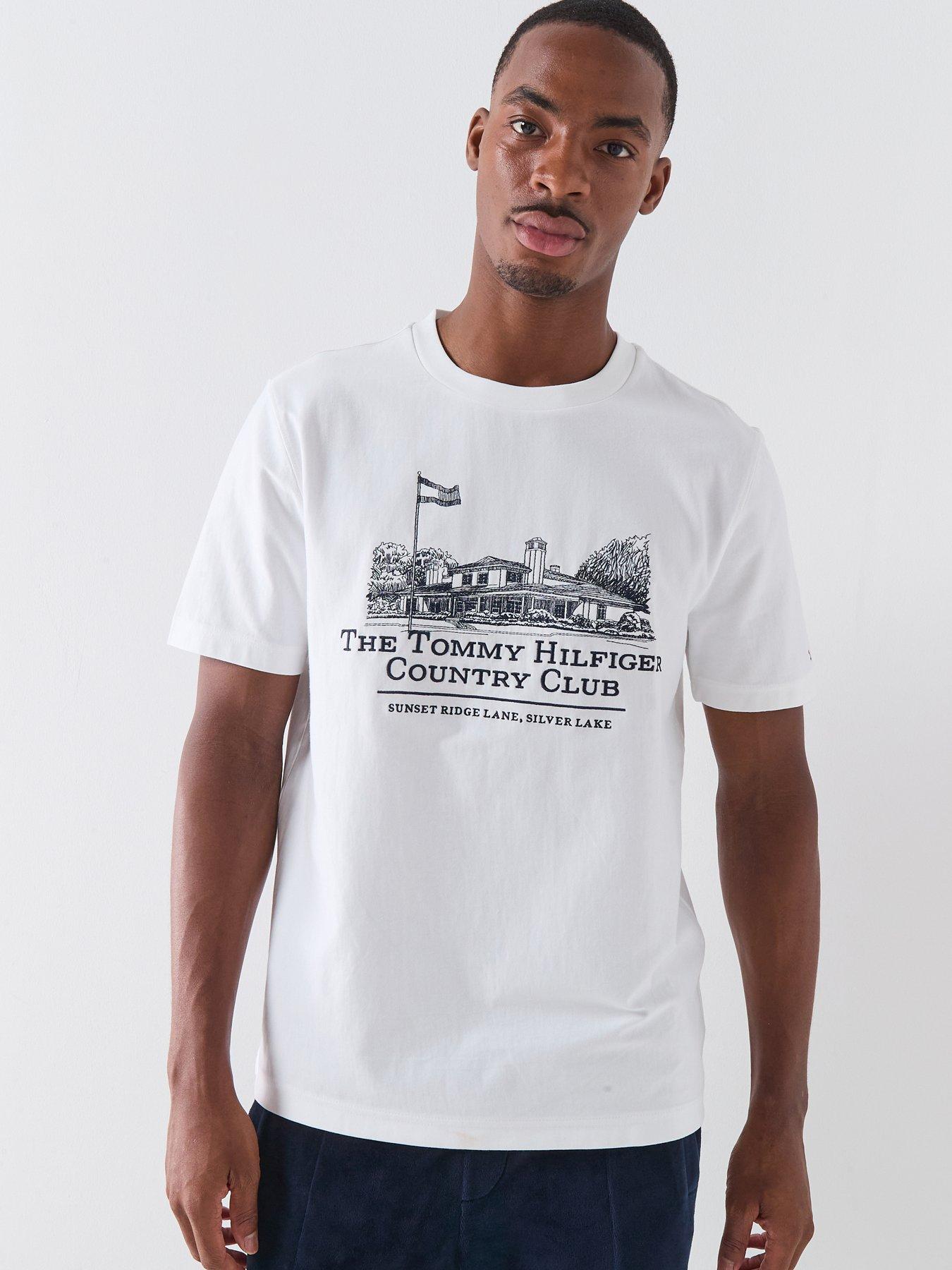 Tommy Hilfiger Country Club Graphic T-Shirt - White