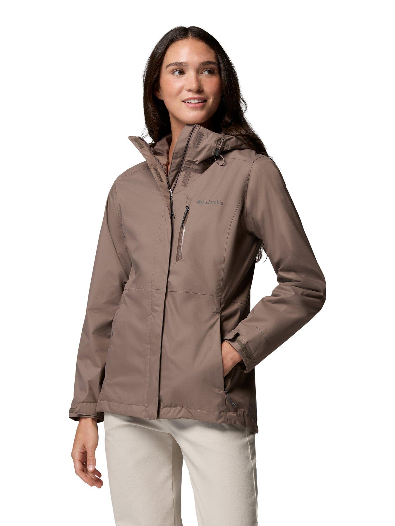 Columbia Womens Pouring Adventure III Jacket - Brown