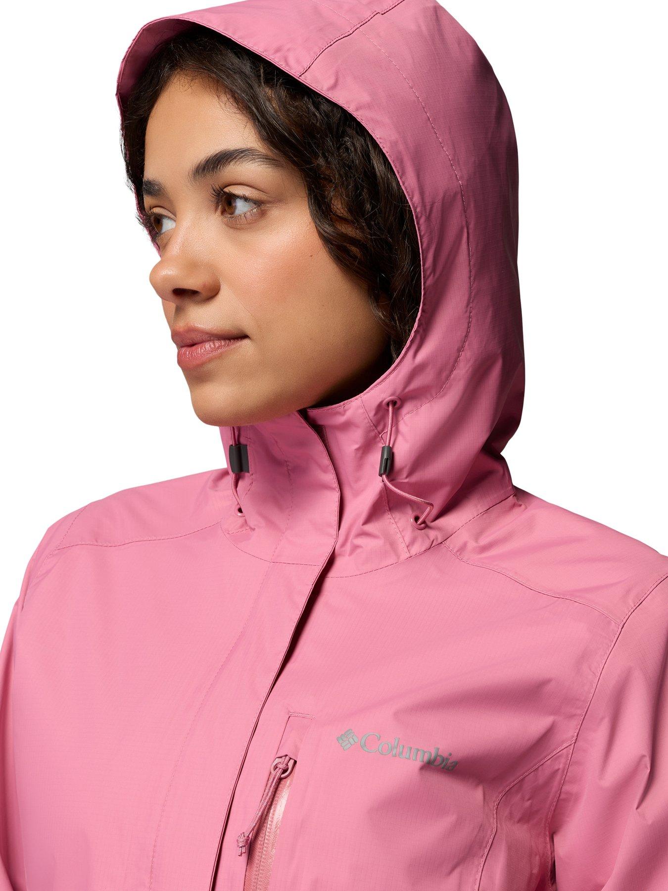 Image 6 of 7 of Columbia Womens Pouring Adventure III Jacket - Pink
