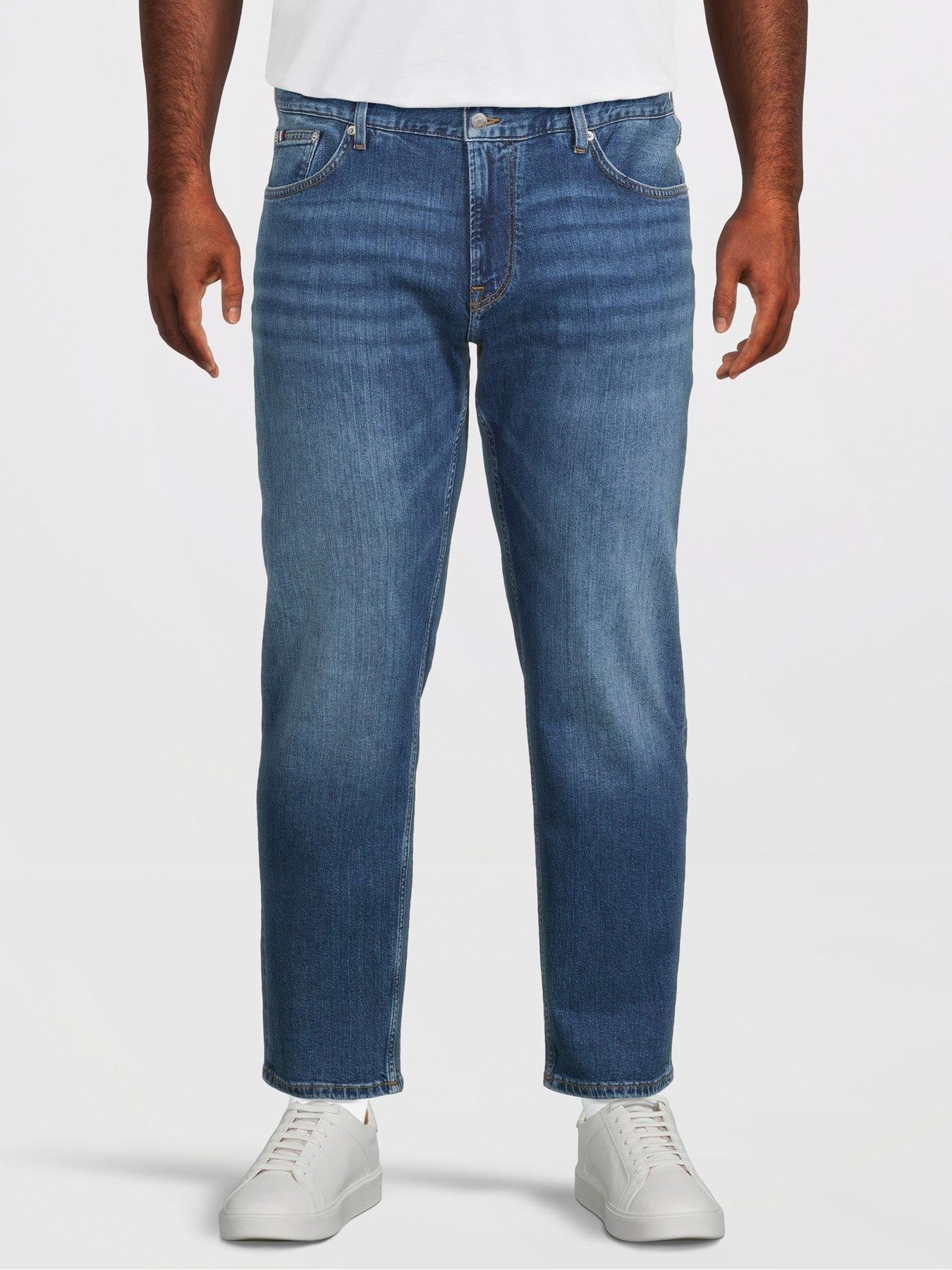 Image 1 of 5 of Tommy Hilfiger Big &amp; Tall Madison Regular Fit Jeans - Mid Wash