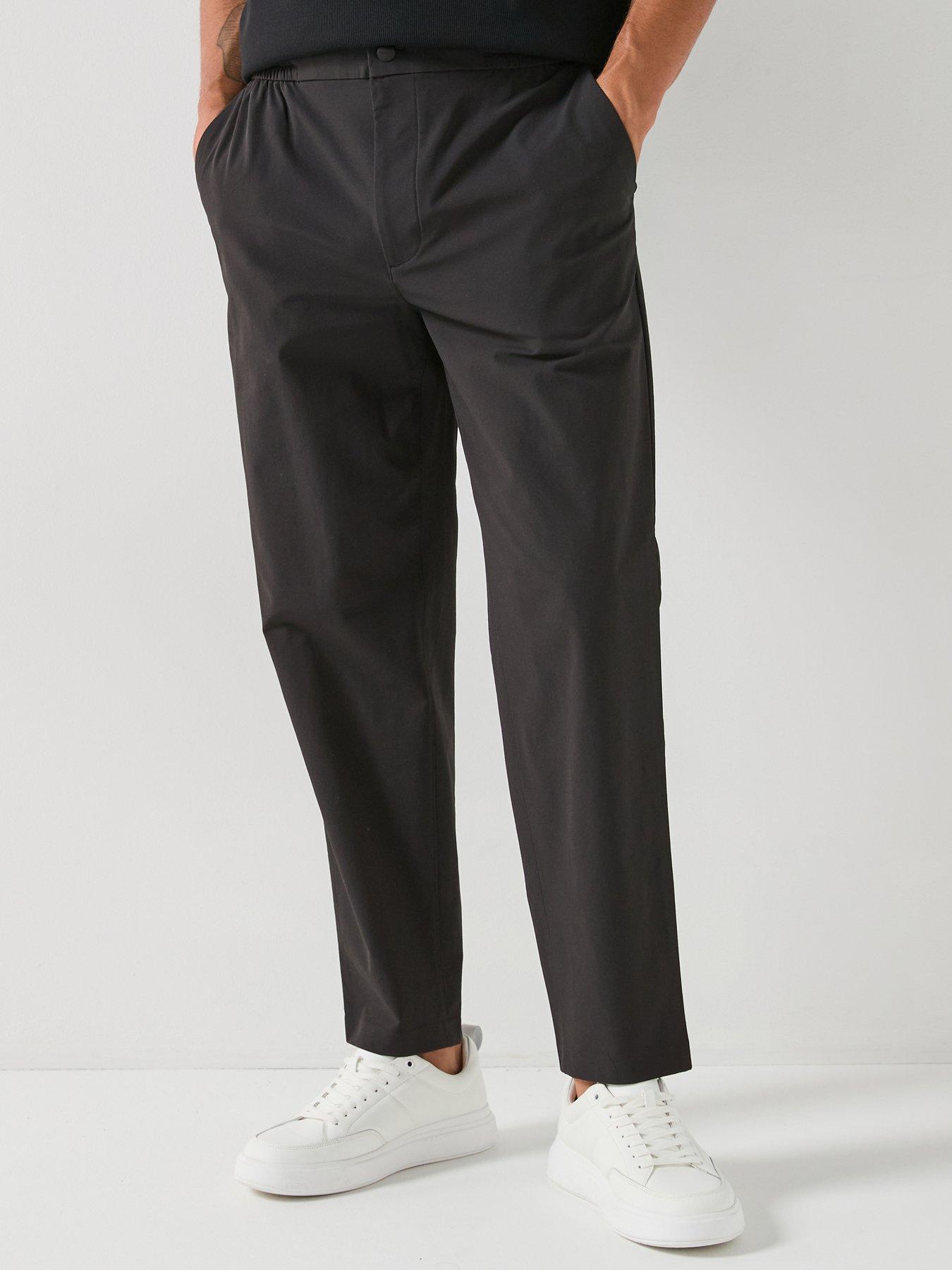 Calvin Klein Classic Tech Elasticated Trouser - Black