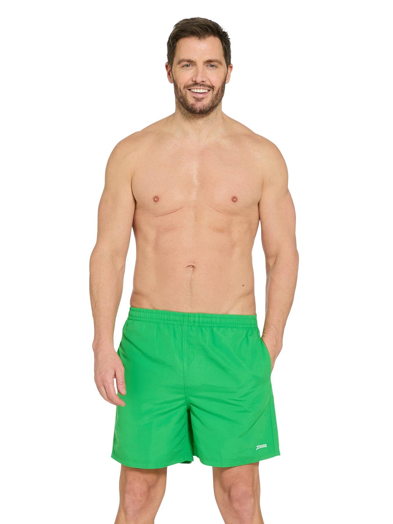 Image 3 of 5 of Zoggs Mens Swim Penrith 17 Inch Shorts - Green